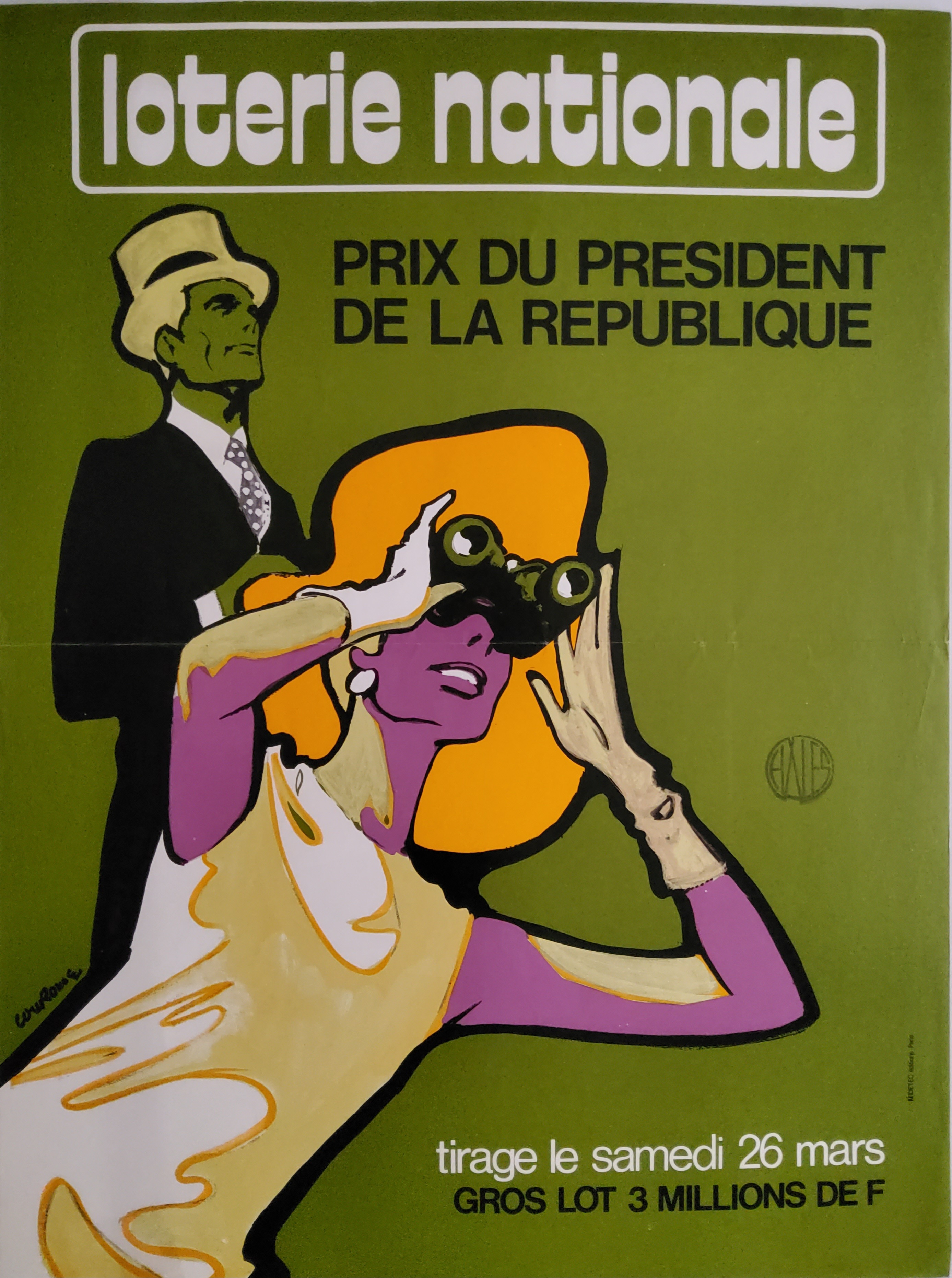 Loterie nationale - Prix du Président de la République - 26 mars