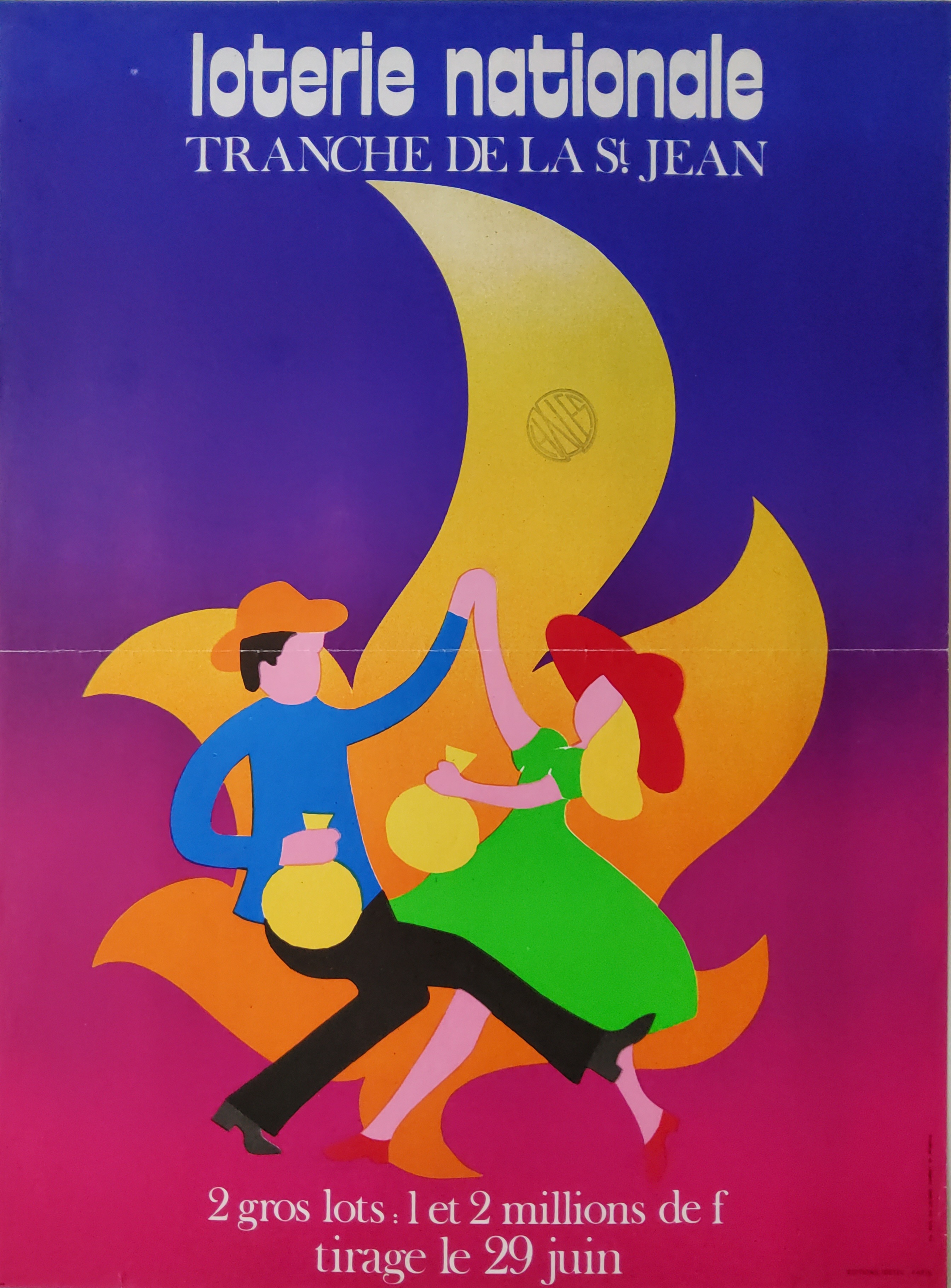 Loterie nationale - Tranche de la St Jean - 29 juin