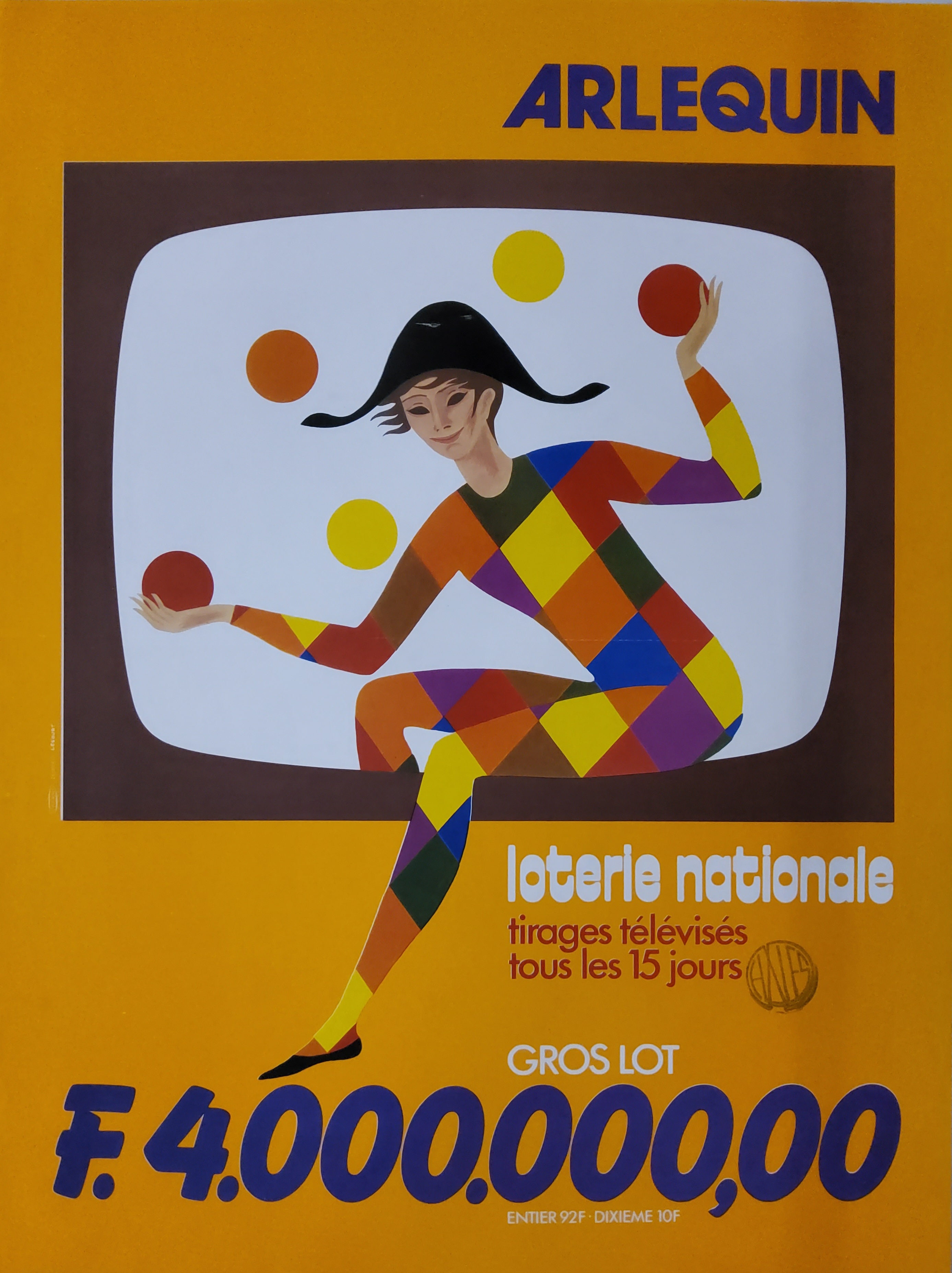 Loterie nationale - Arlequin