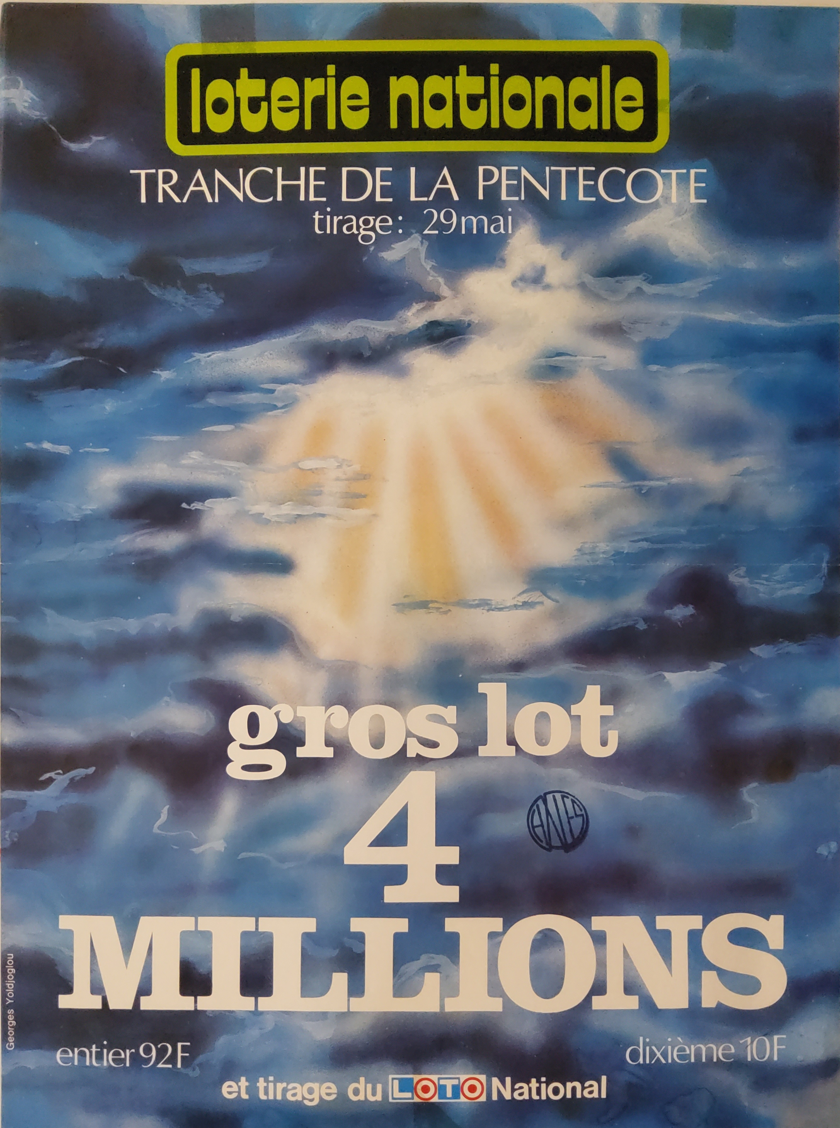 Loterie nationale - Tranche de la Pentecôte - 29 mai