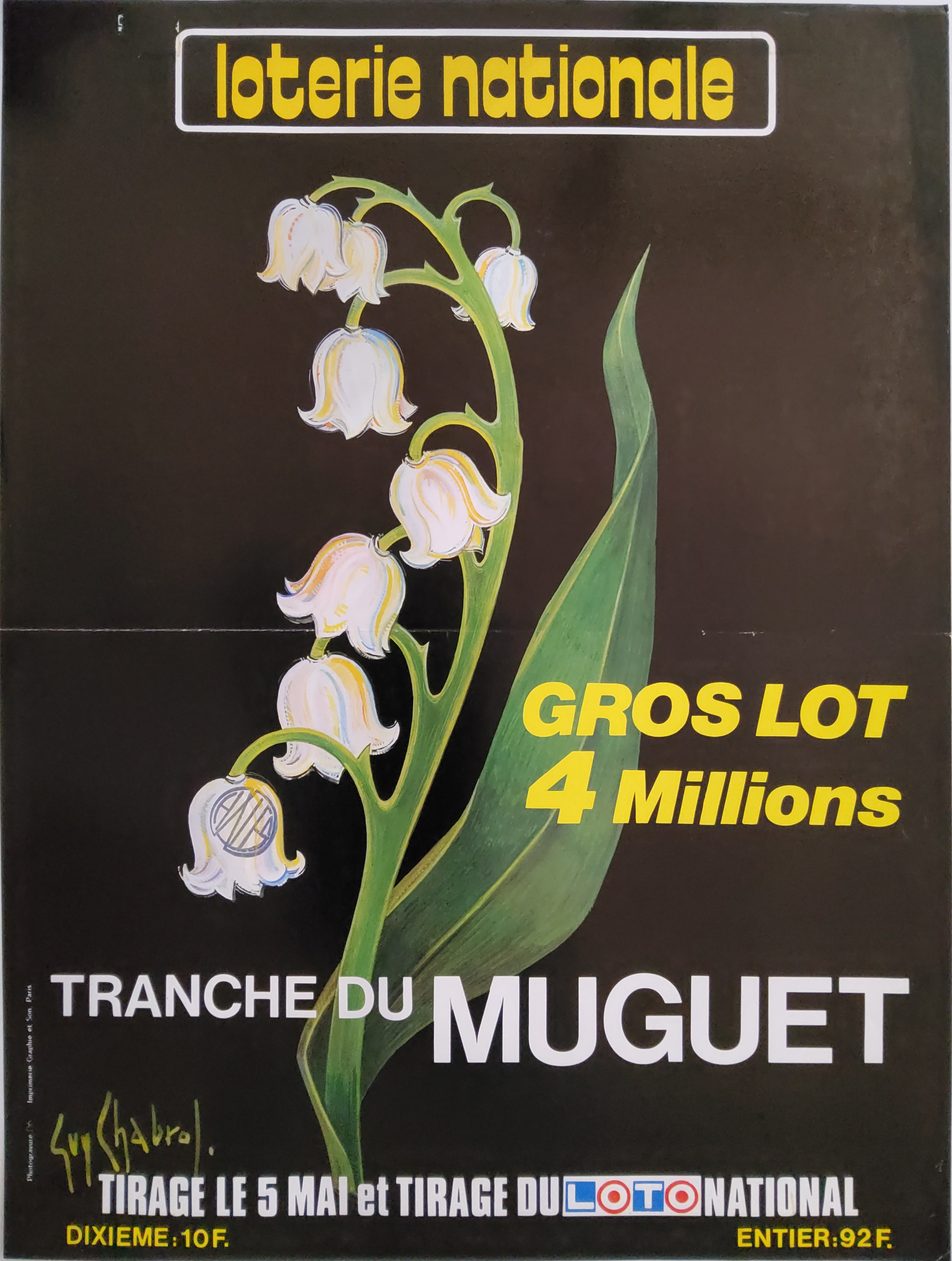 Loterie nationale - Tranche du muguet - 5 mai