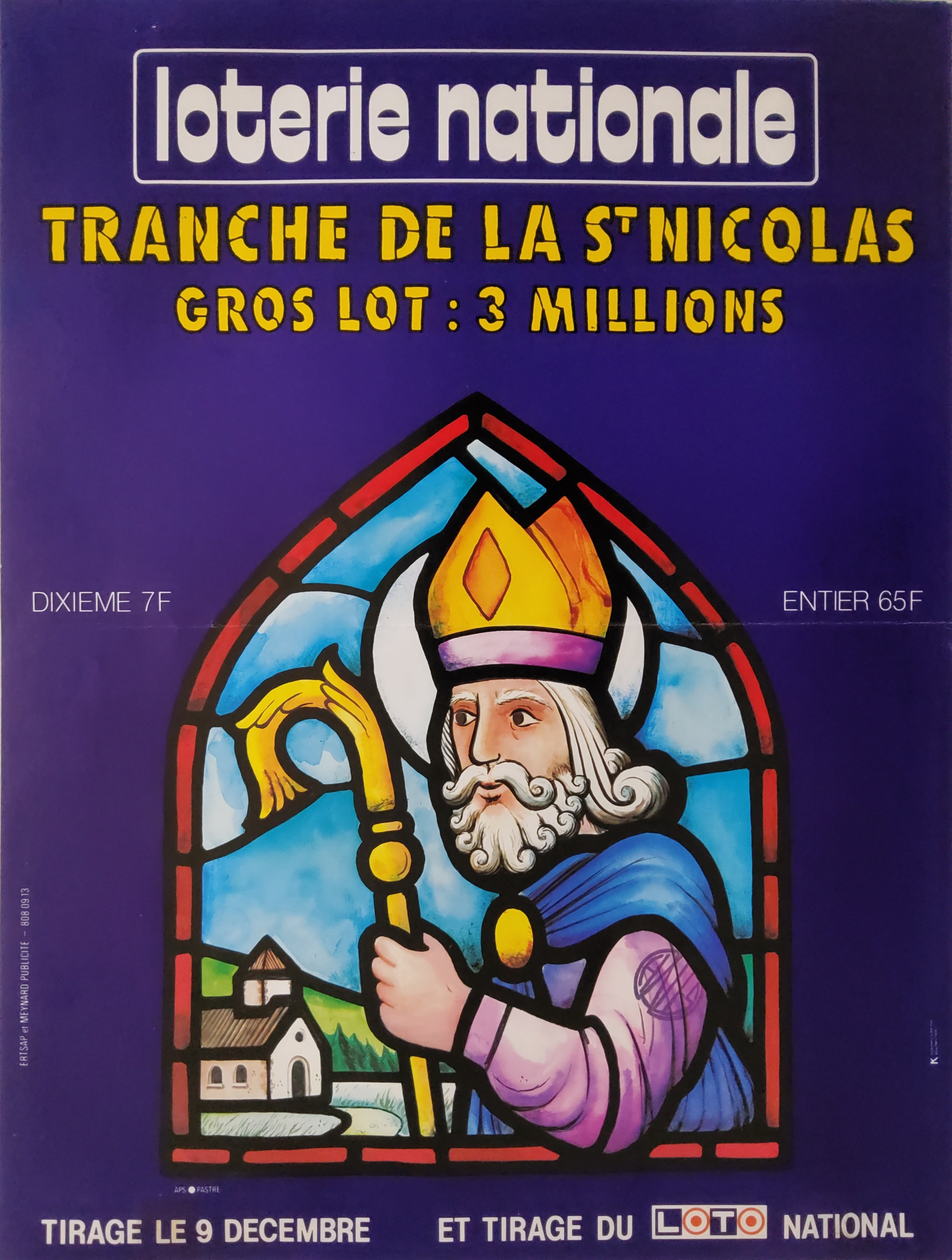 Loterie nationale - Tranche de la Saint Nicolas - 9 décembre