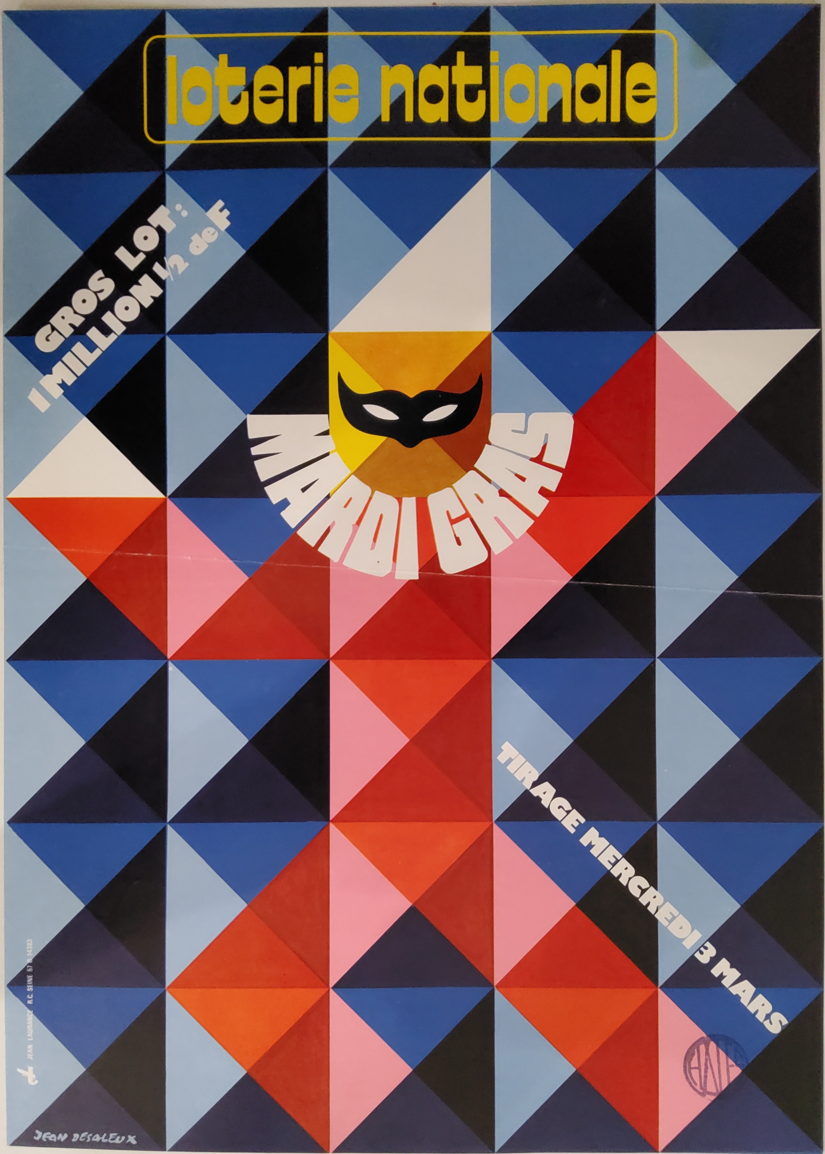 Loterie nationale - Mardi gras - 3 mars