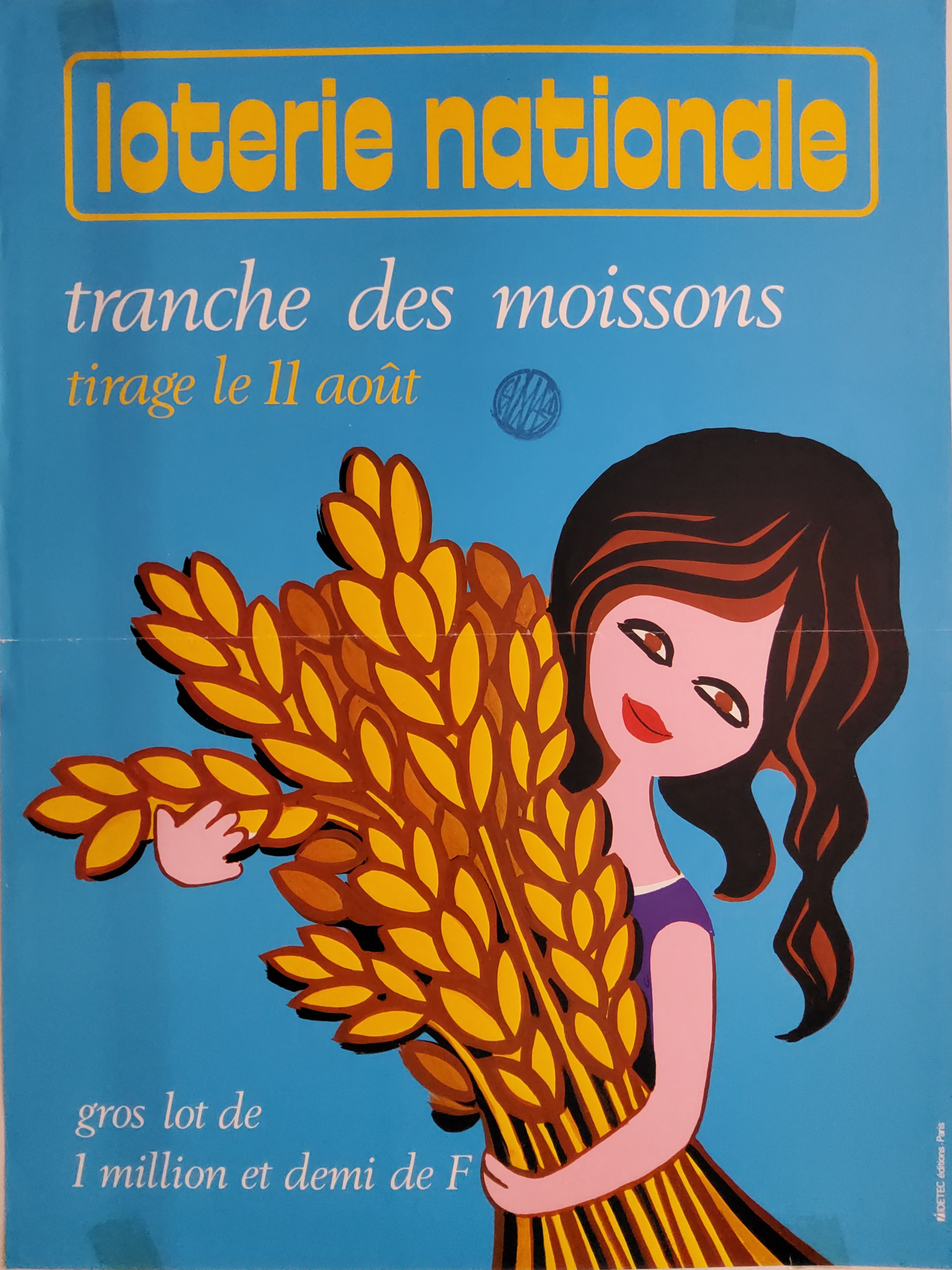 Loterie nationale - Tranche des moissons - 11 août