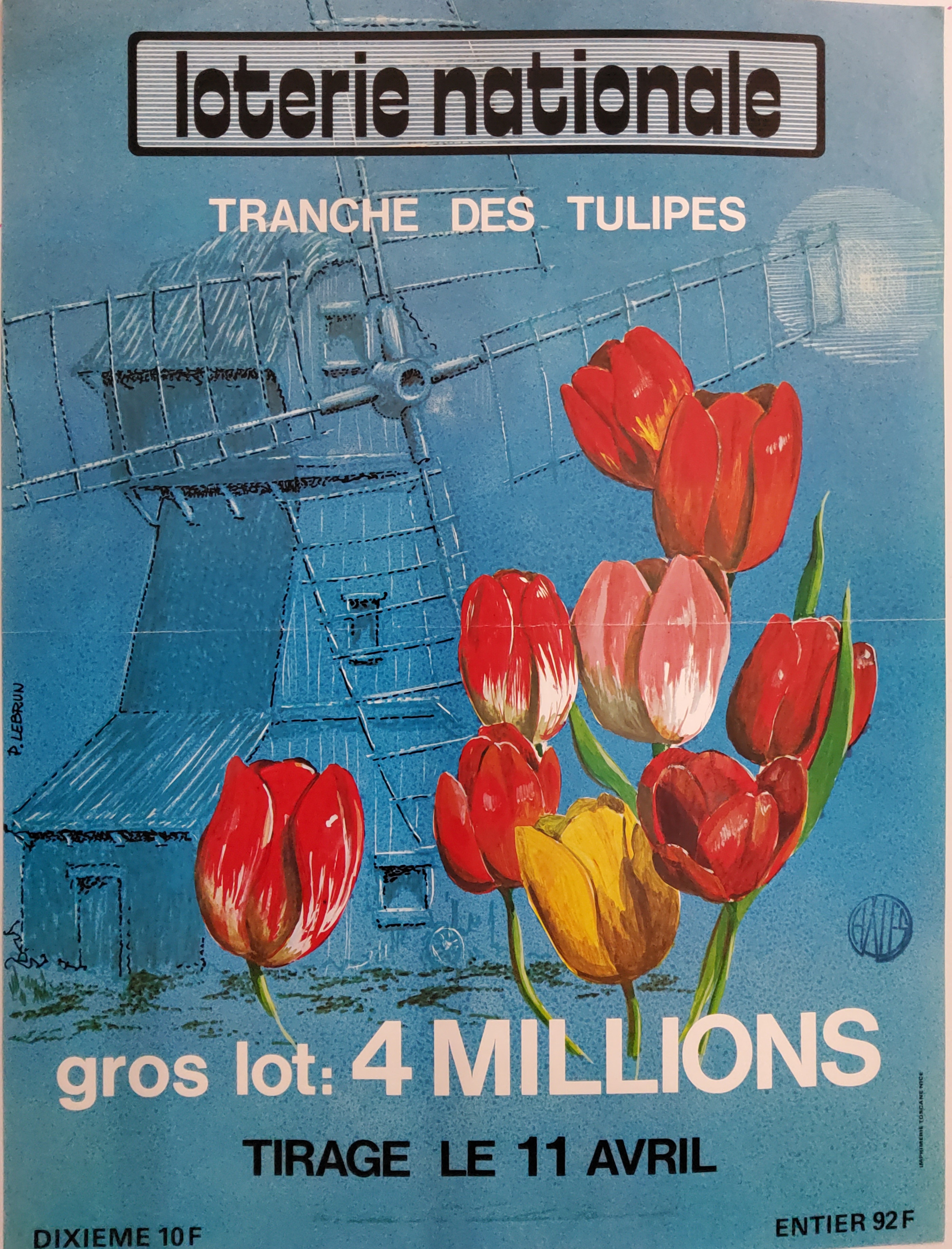 Loterie nationale - Tranche des tulipes - 11 avril