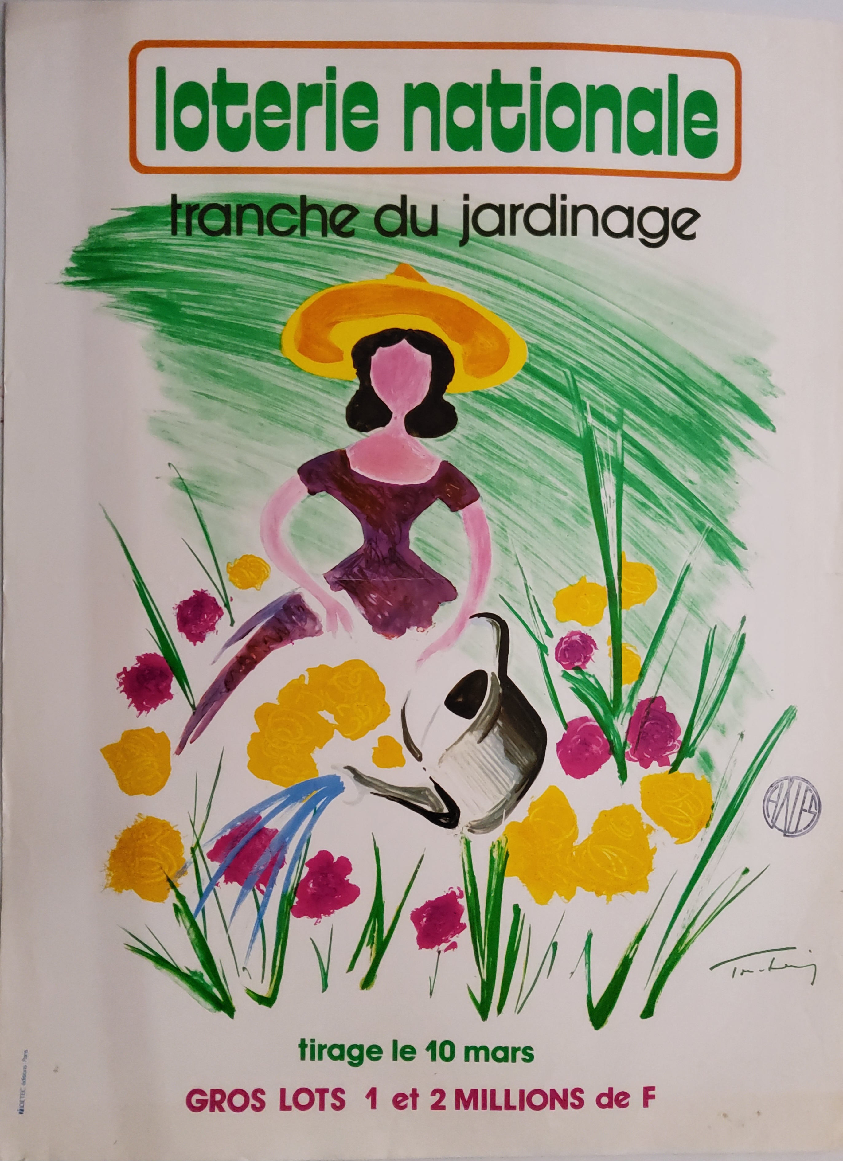 Loterie nationale - Tranche du jardinage - 10 mars