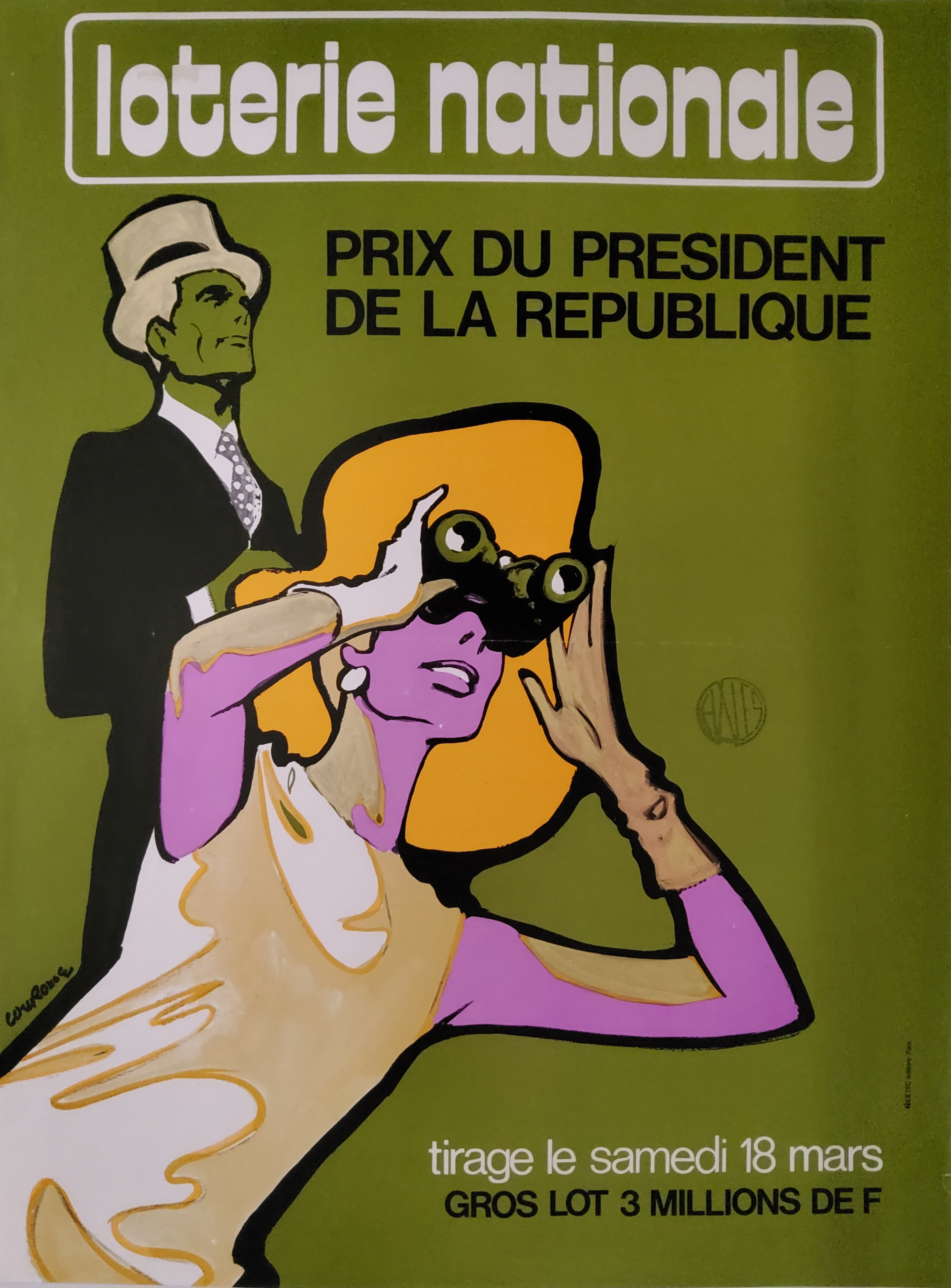 Loterie nationale - Prix du Président de la République - 18 mars