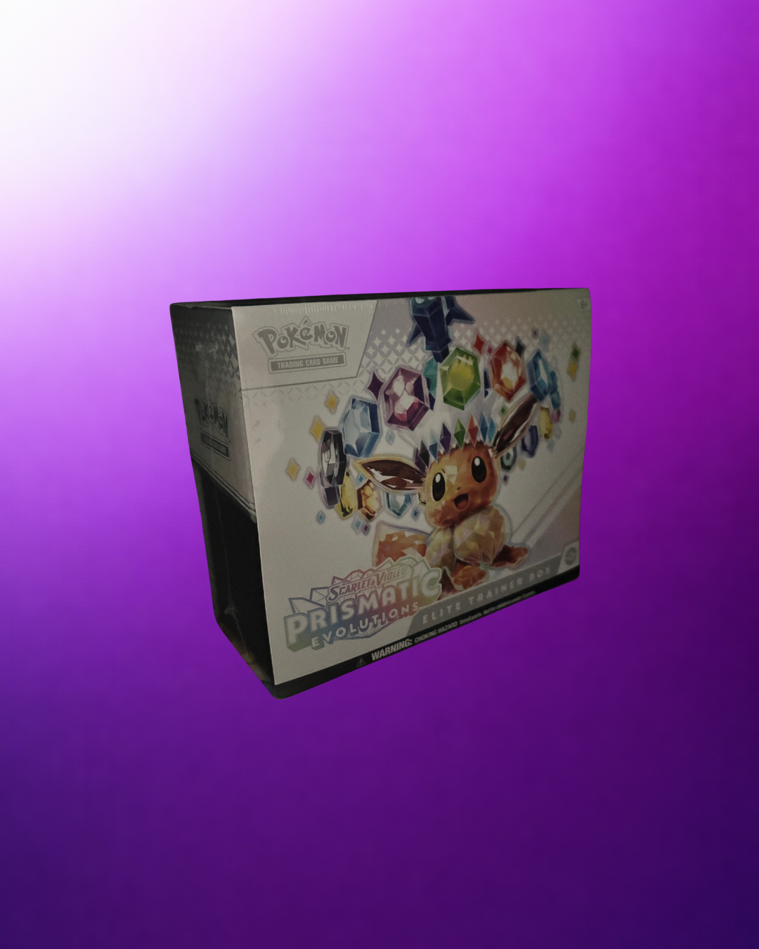 Pokémon Scarlet & Violet Prismatic Evolutions Elite Trainer Box