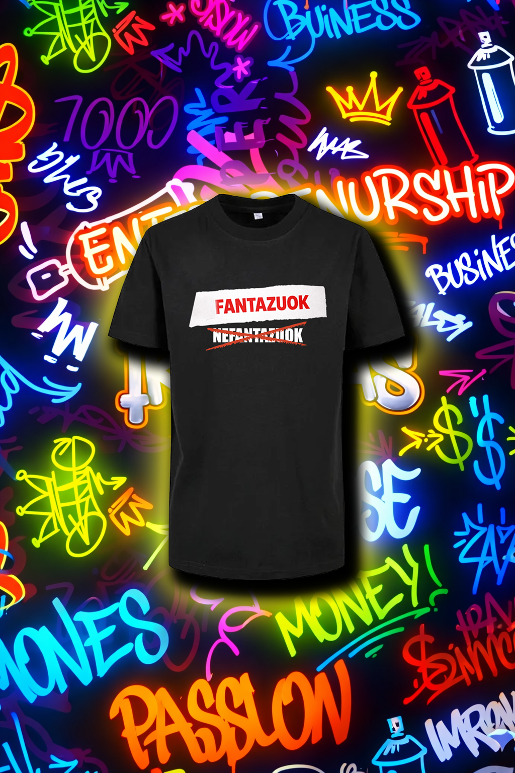 FANTAZUOK Graphic T-shirt