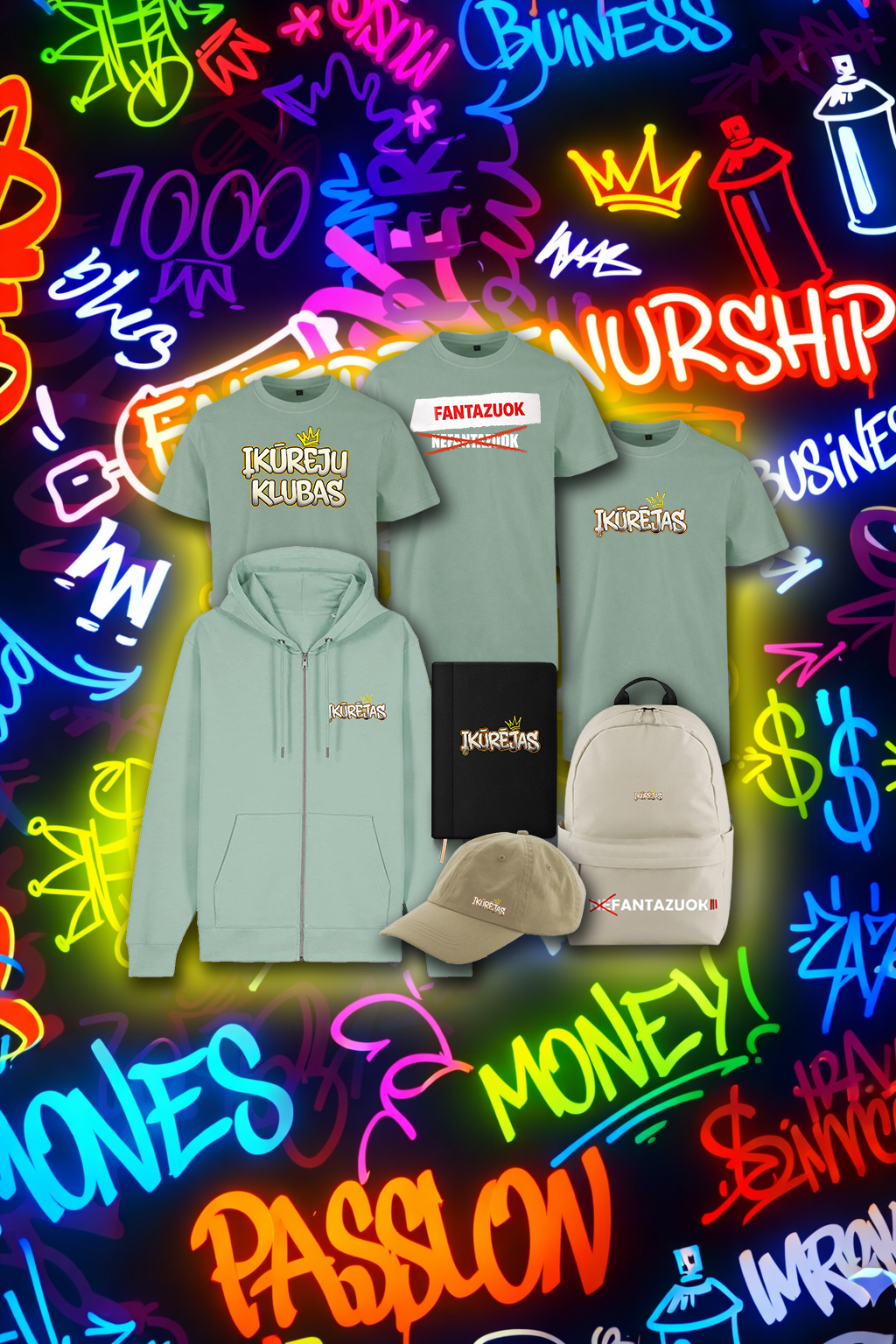 ĮKŪRĖJAS Startuolio paketas