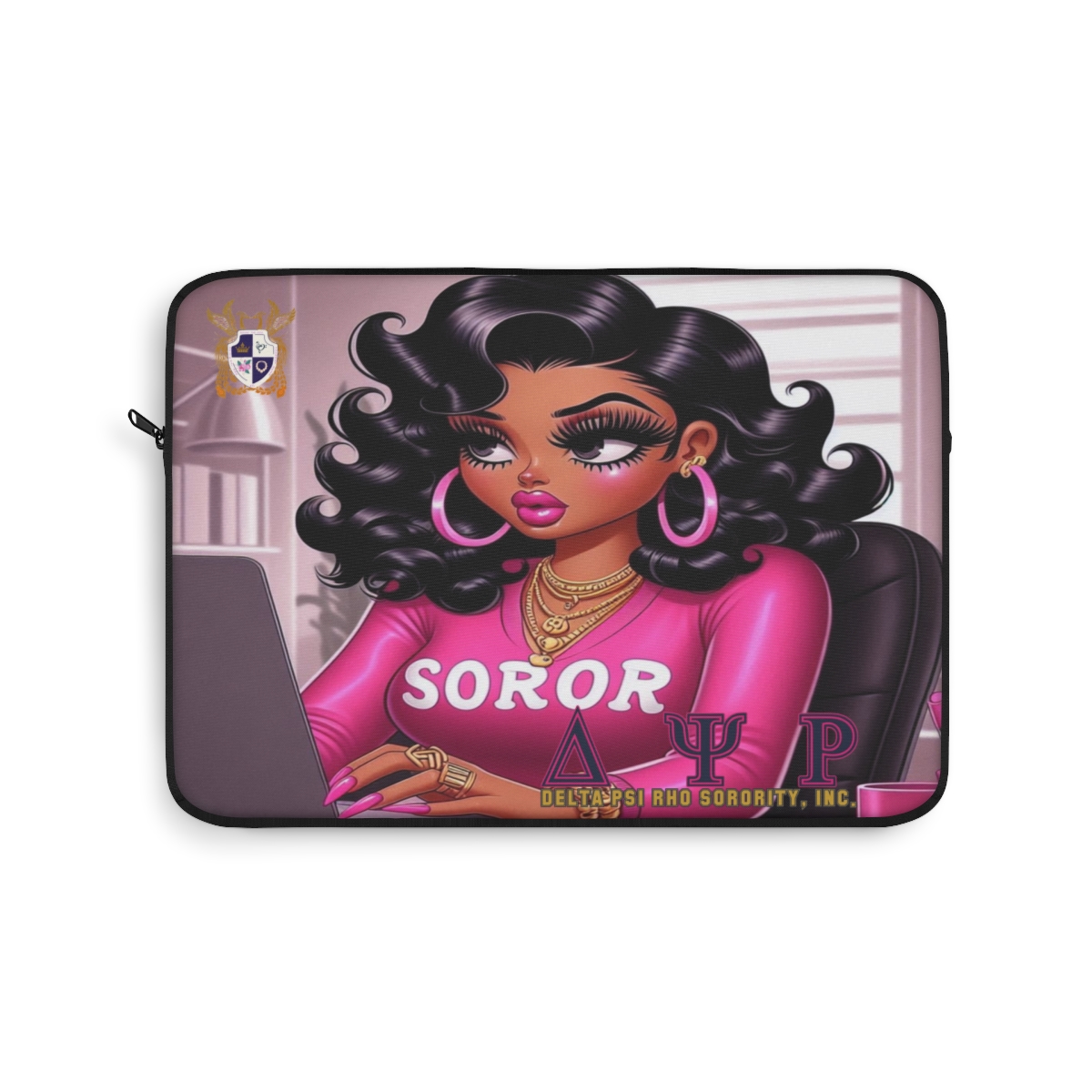 Delta Sigma Theta Sorority Laptop Sleeve