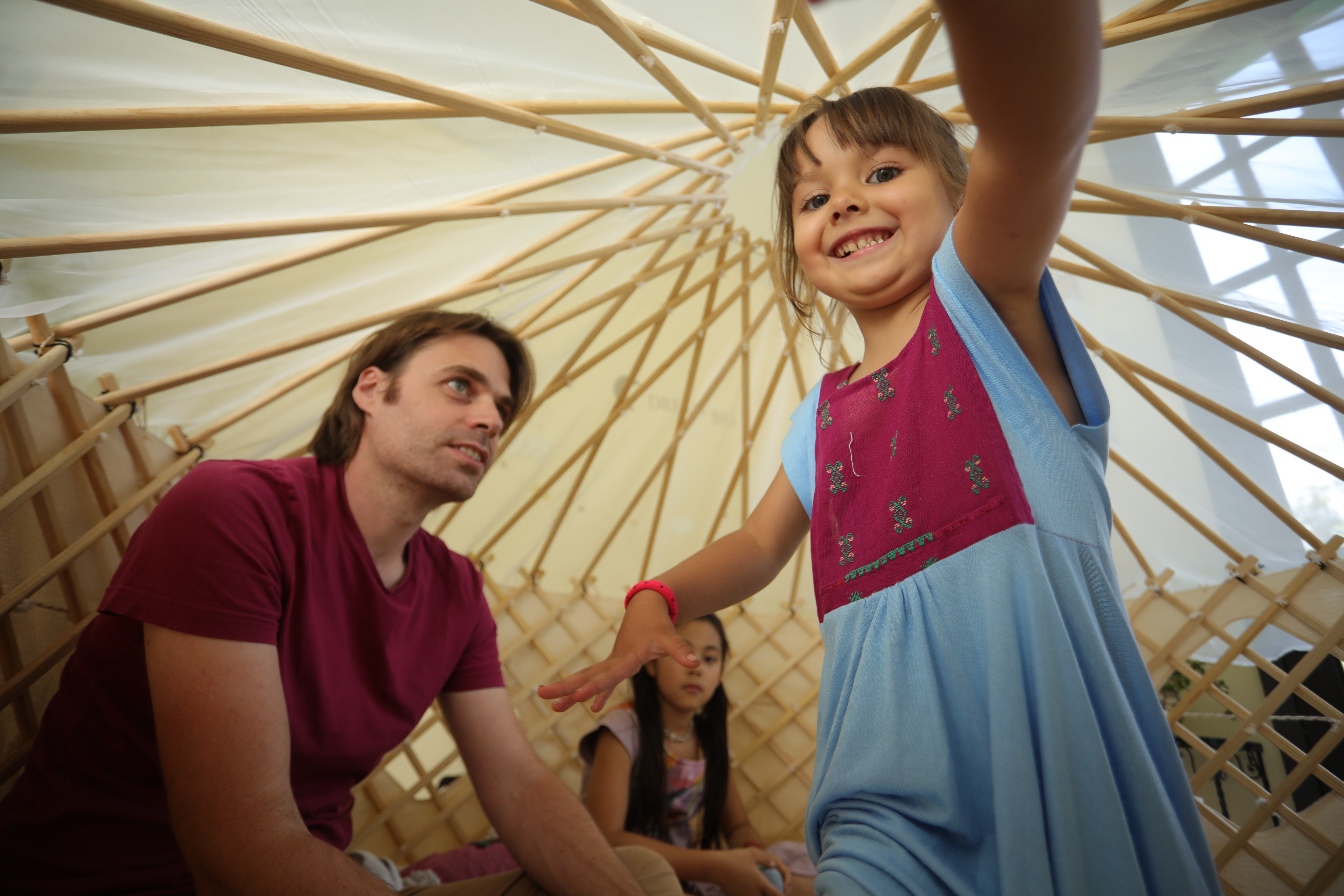 Yurta infantil o casita de juego