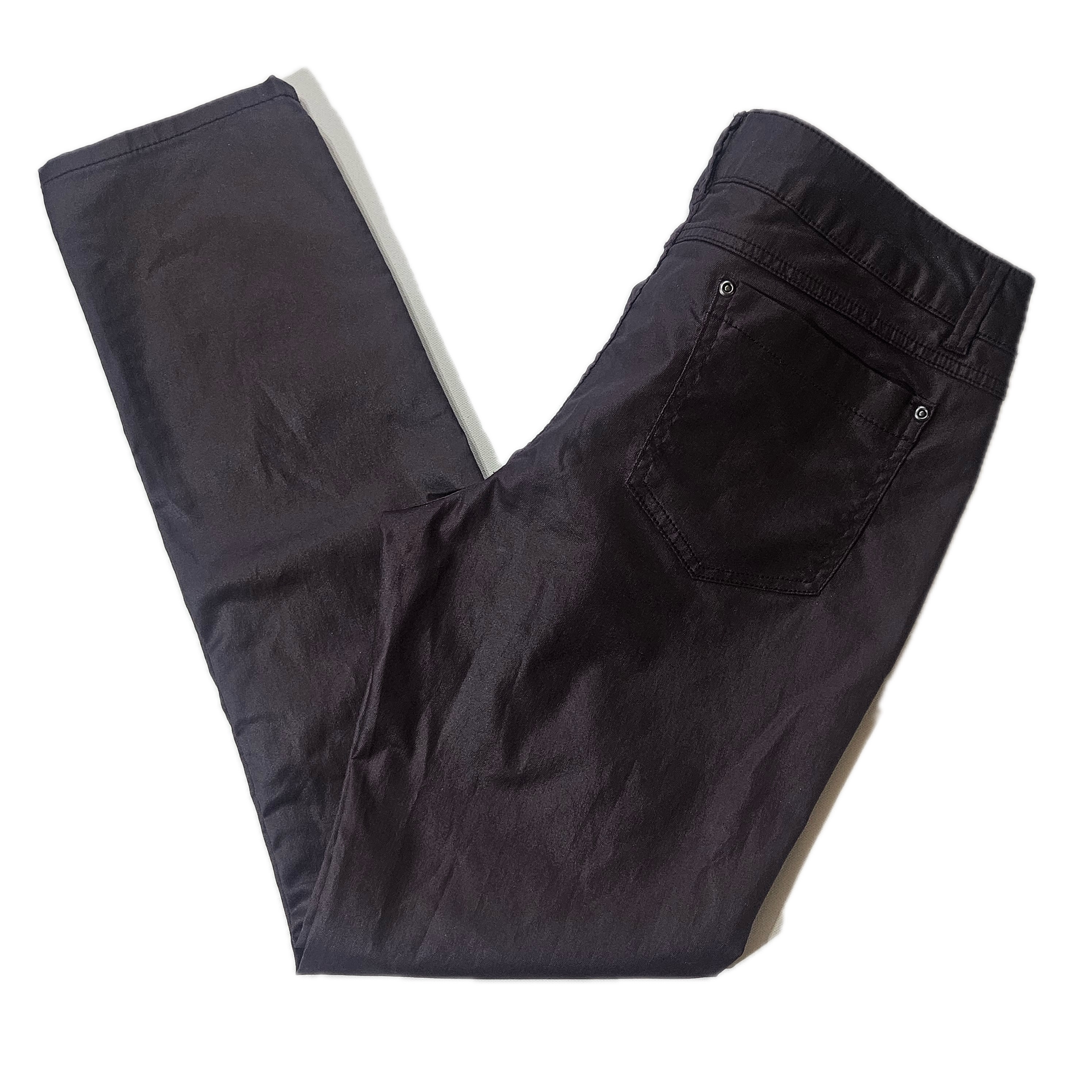 Mudd Pants Teens 13 Purple Ankle Skinny Coated Slim Stretch Pockets Zip