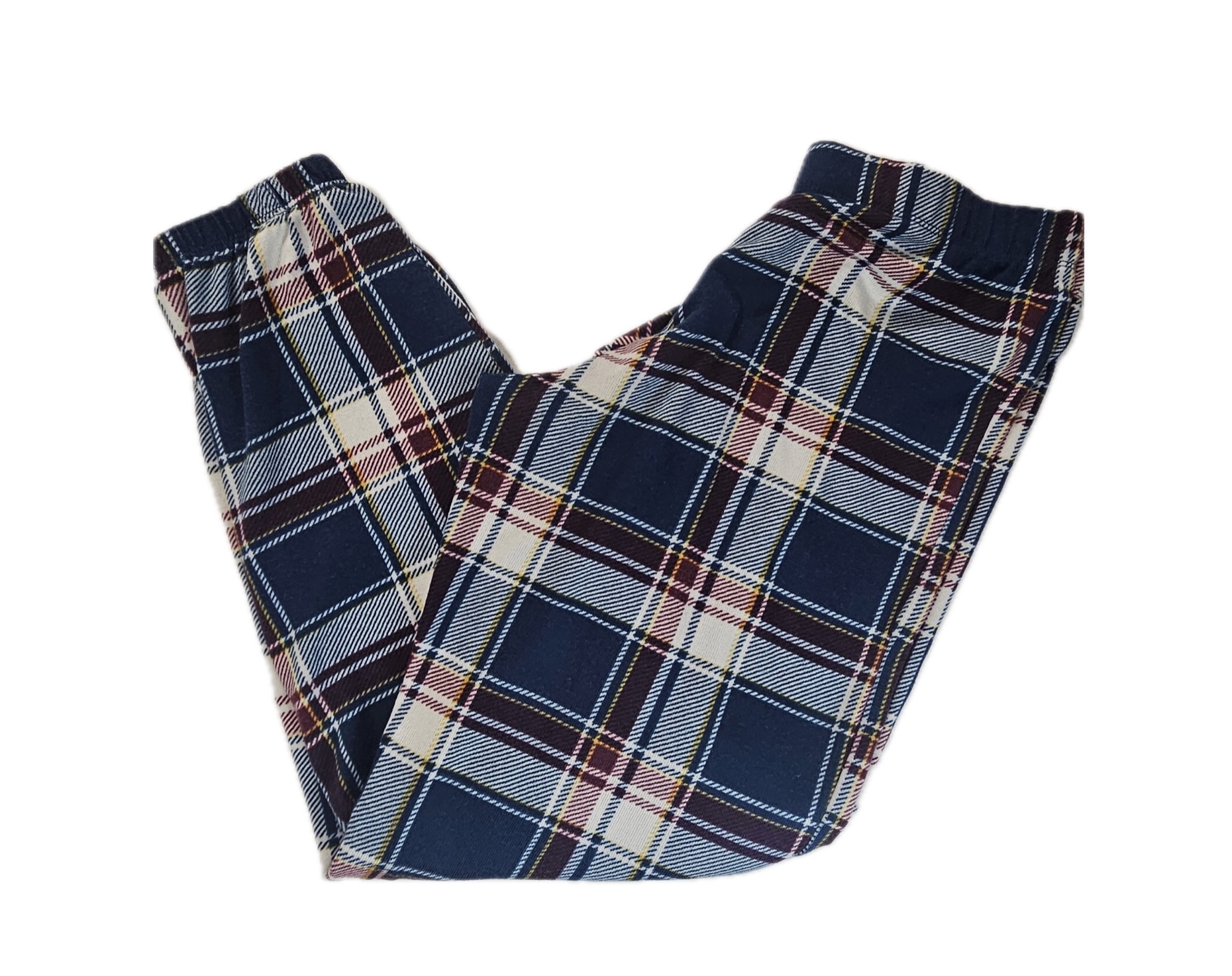 Harry Potter Gryffindor Pajama Pants Womens Small Blue Plaid Fall Loungewear