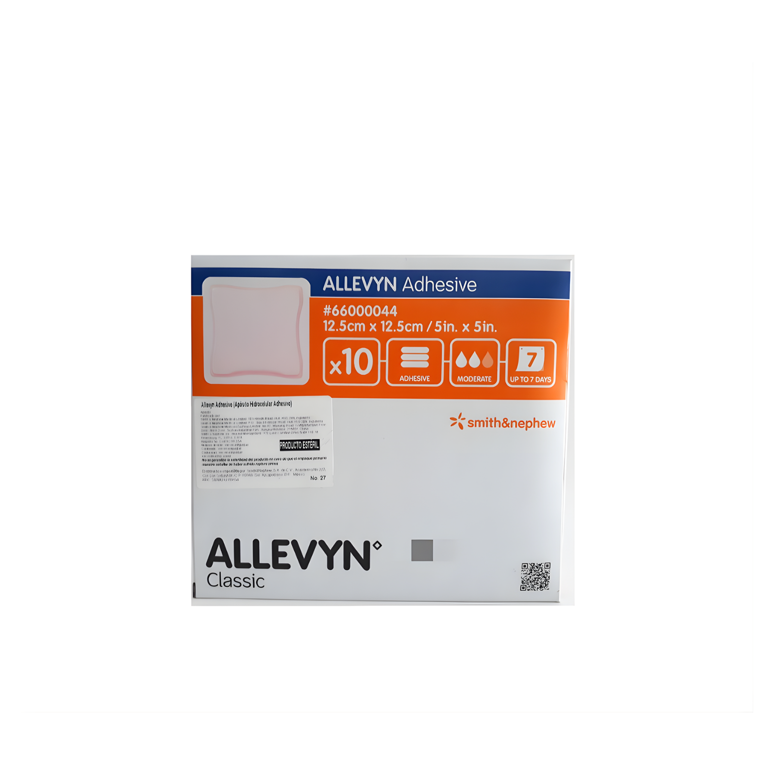 ALLEVYN ADHESIVE 12.5 X 12.5 CM