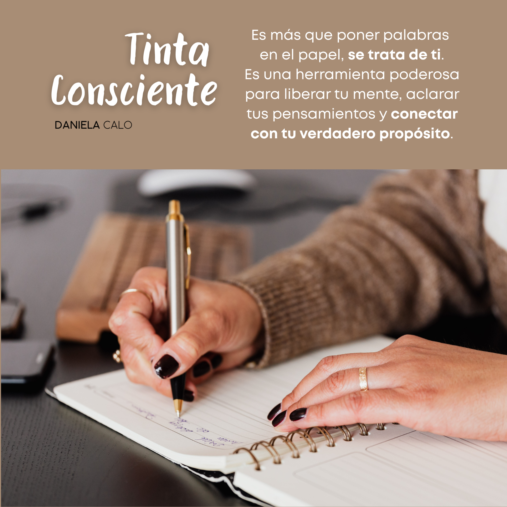 Sesión 1:1 de escritura terapéutica