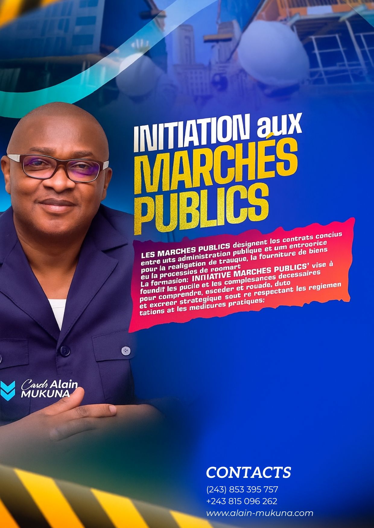 INITIATION AUX MARCHÉS PUBLICS