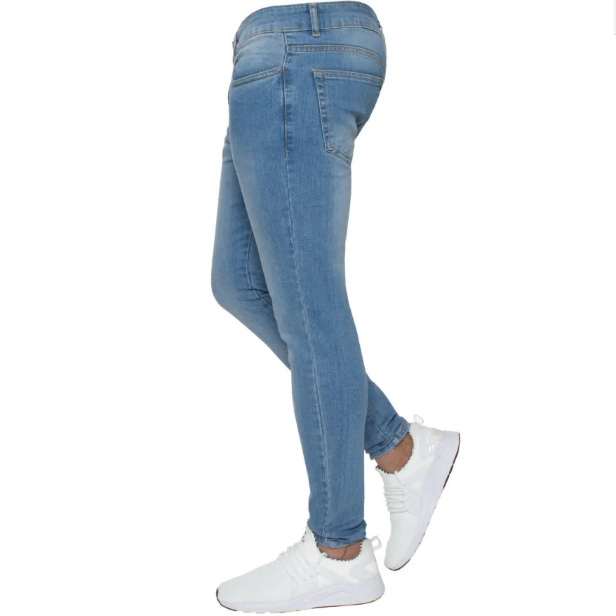 Men's Light Blue Slim Fit Jeans