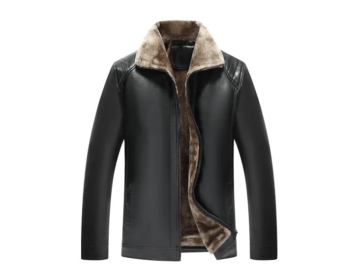 Men's Faux Leather Jacket