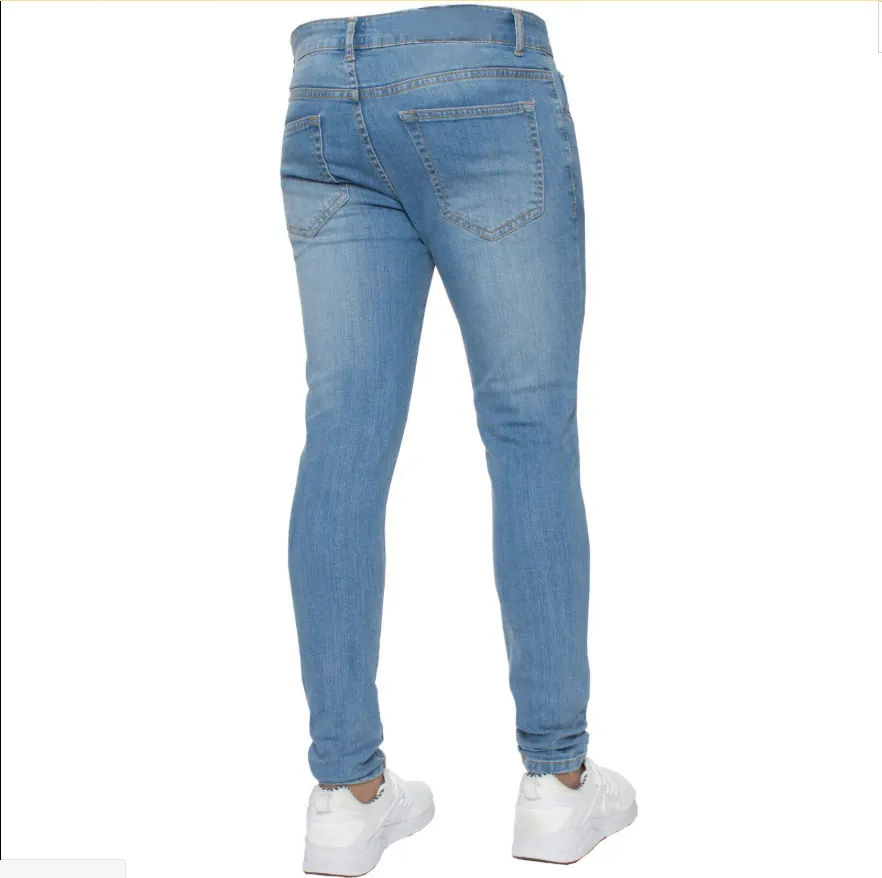 Men's Light Blue Slim Fit Jeans