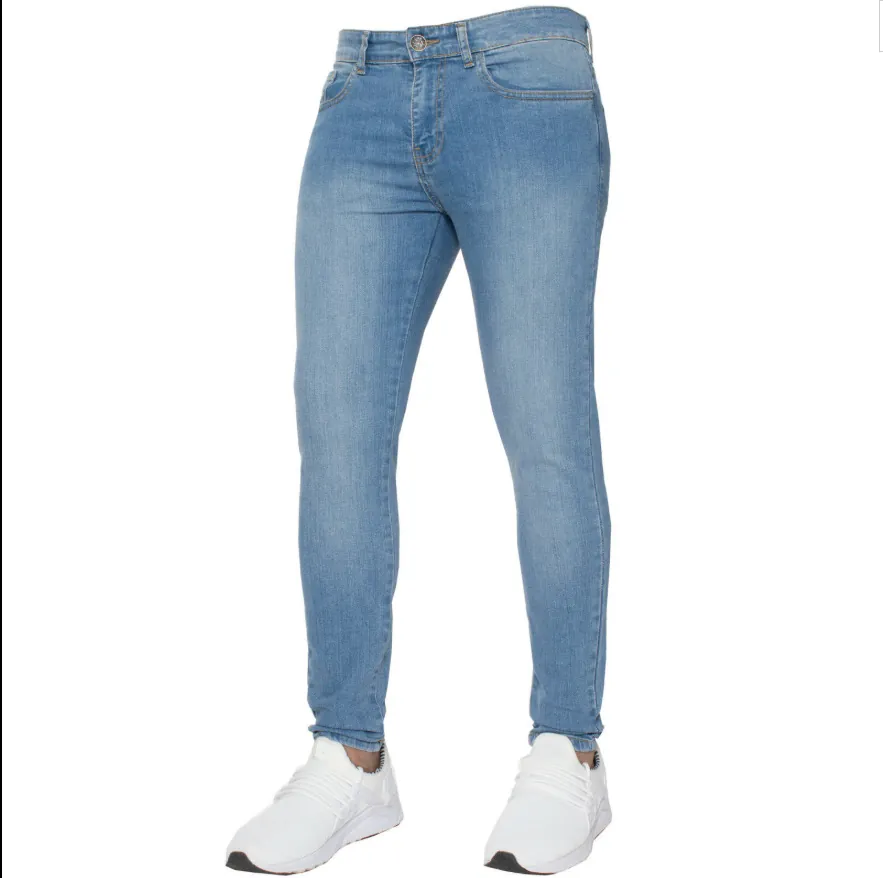 Men's Light Blue Slim Fit Jeans