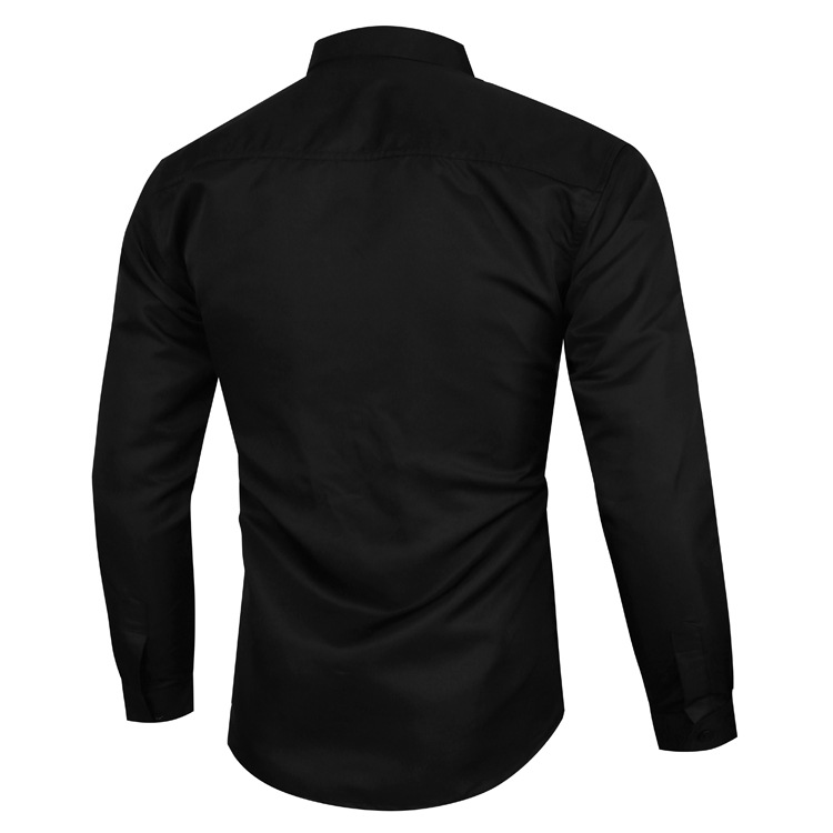 Men's Black Long Sleeve Shirt