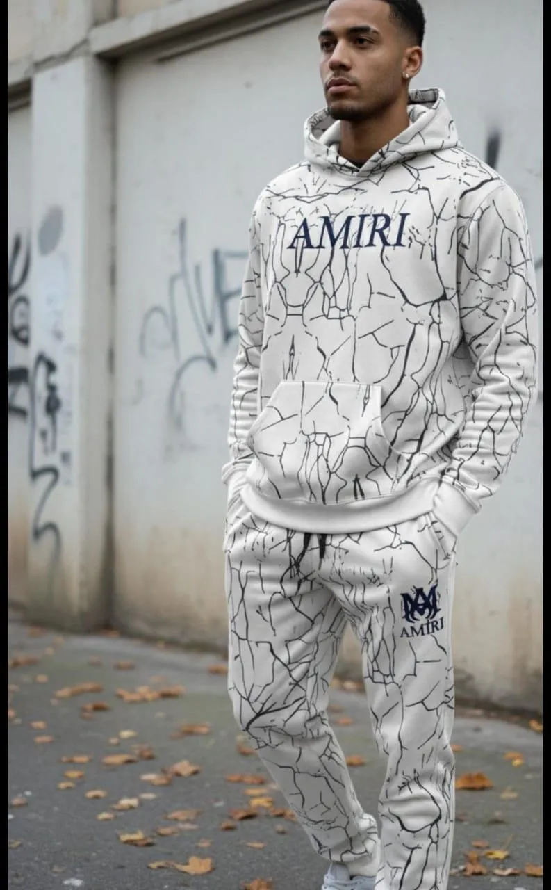 AMIRI Crackle Print Tracksuit