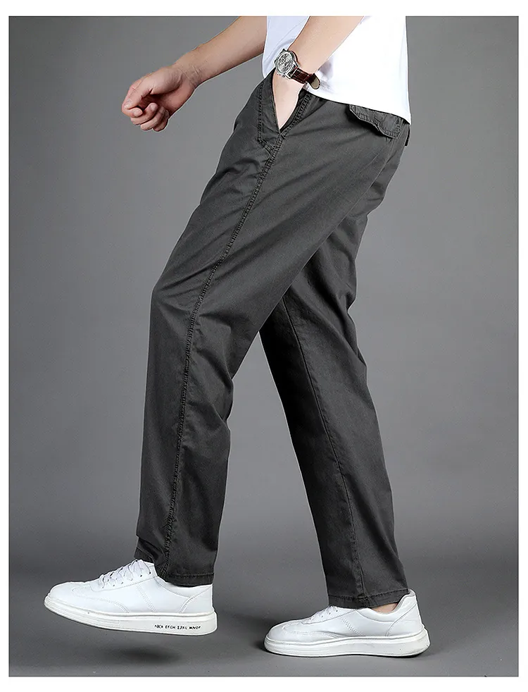 Men's Casual Black Pants