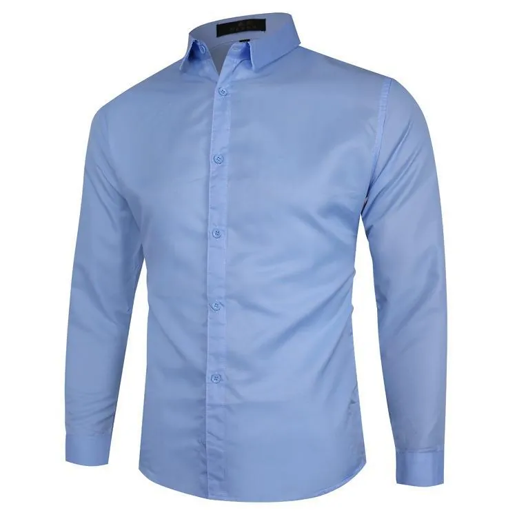 Men's Formal Light Blue Shirt