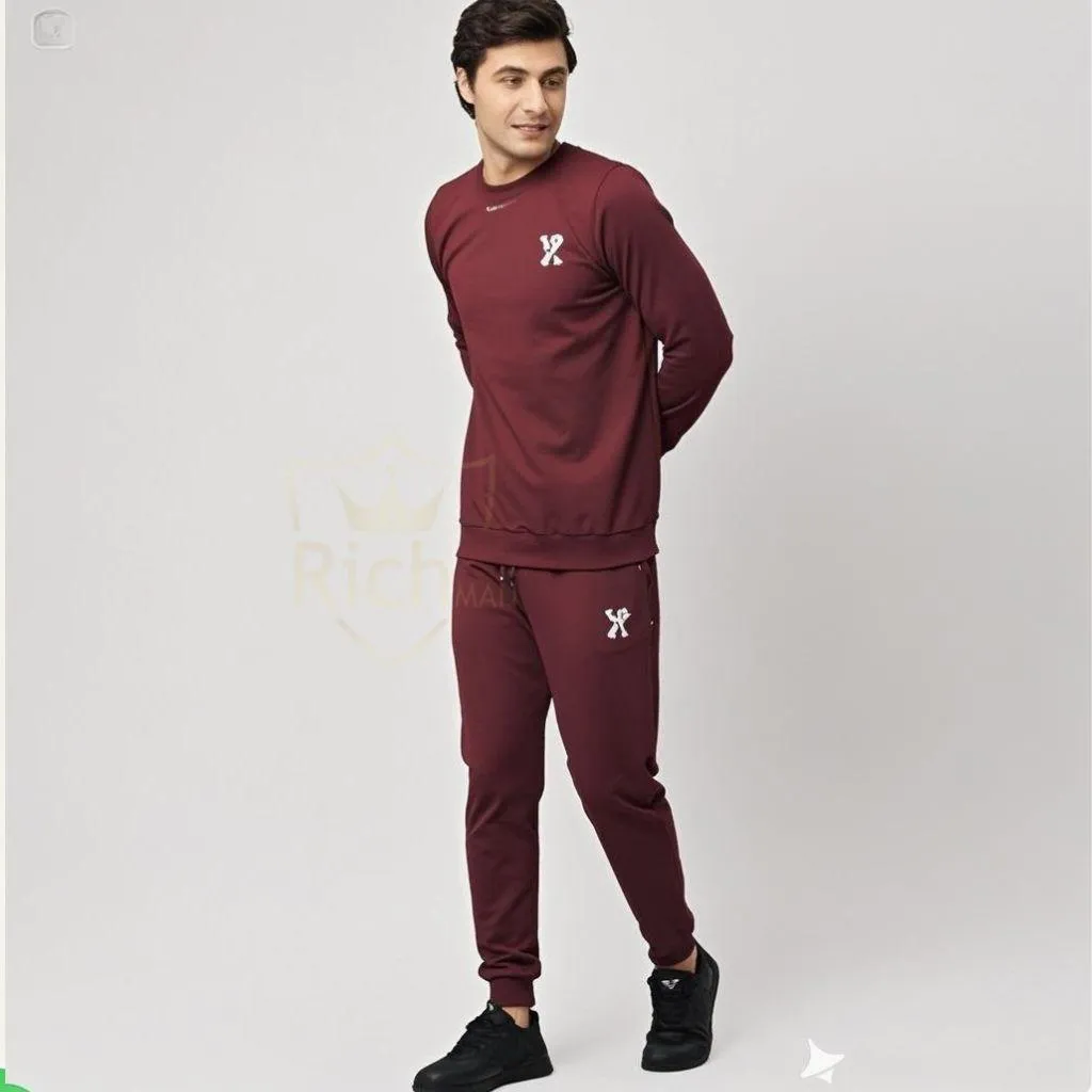 Burgundy Tracksuit