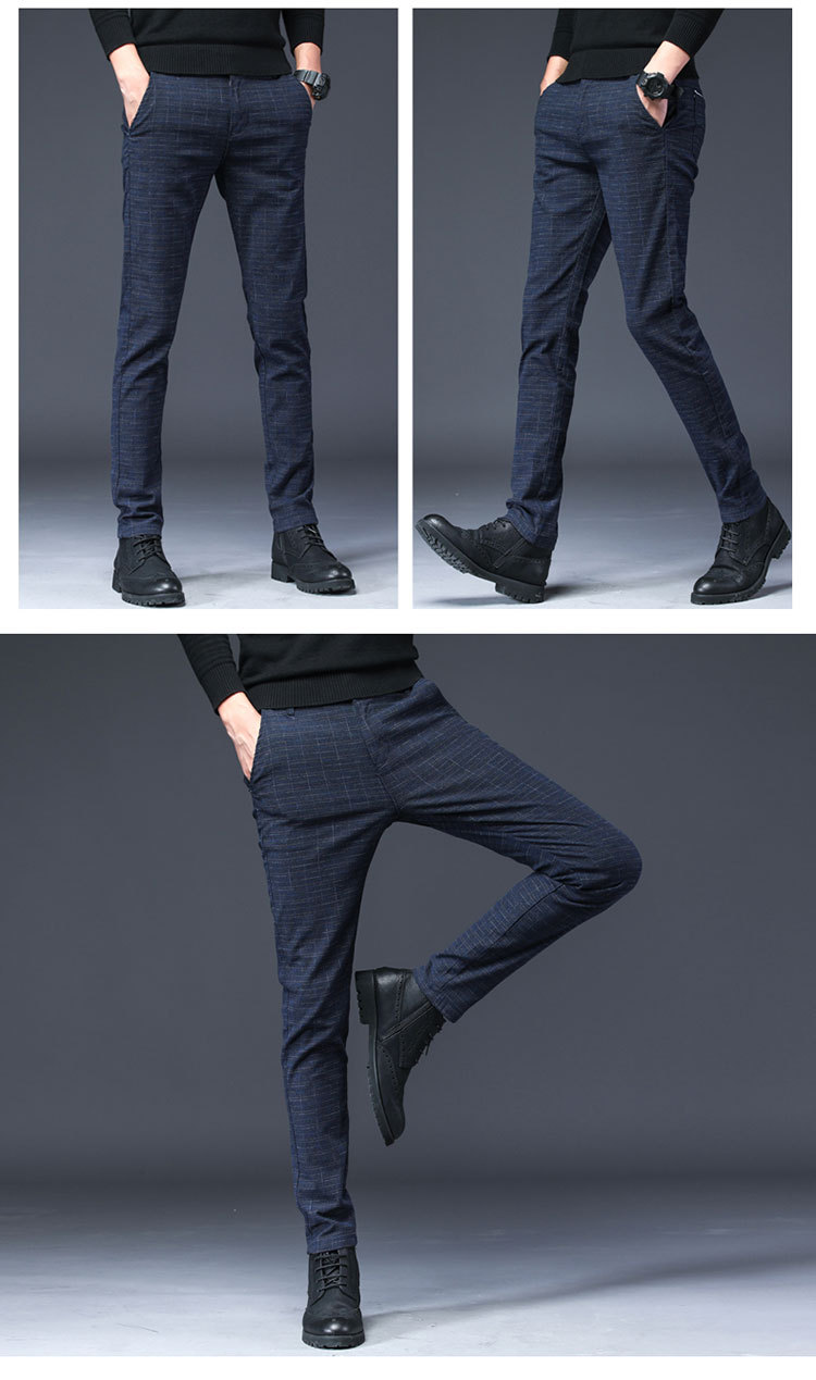 Men's Slim Fit Dress Pants