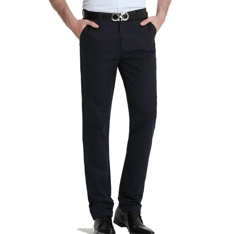 Men's Black Formal Trousers