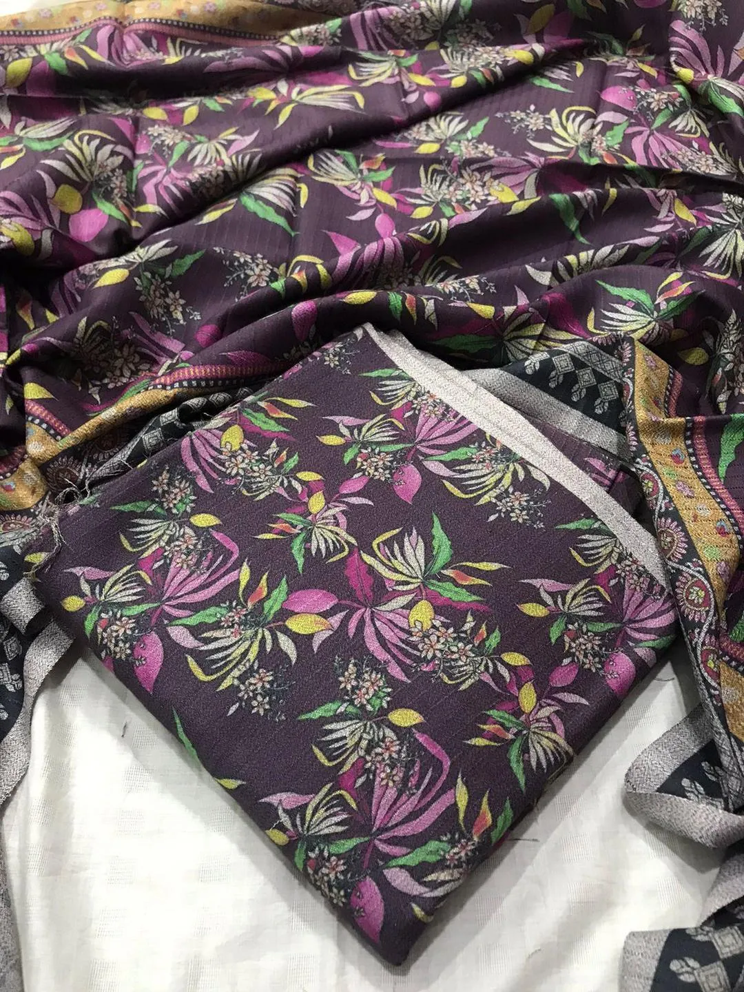 Floral Printed Fabric