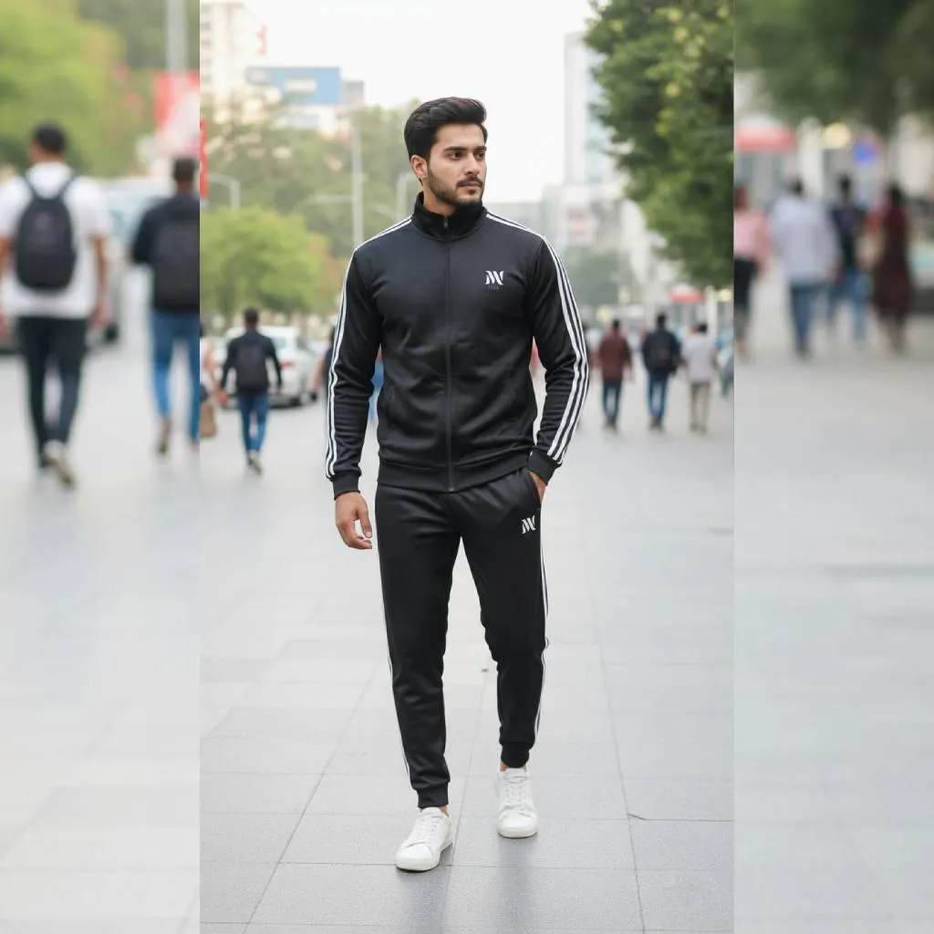 Men's Black Tracksuit