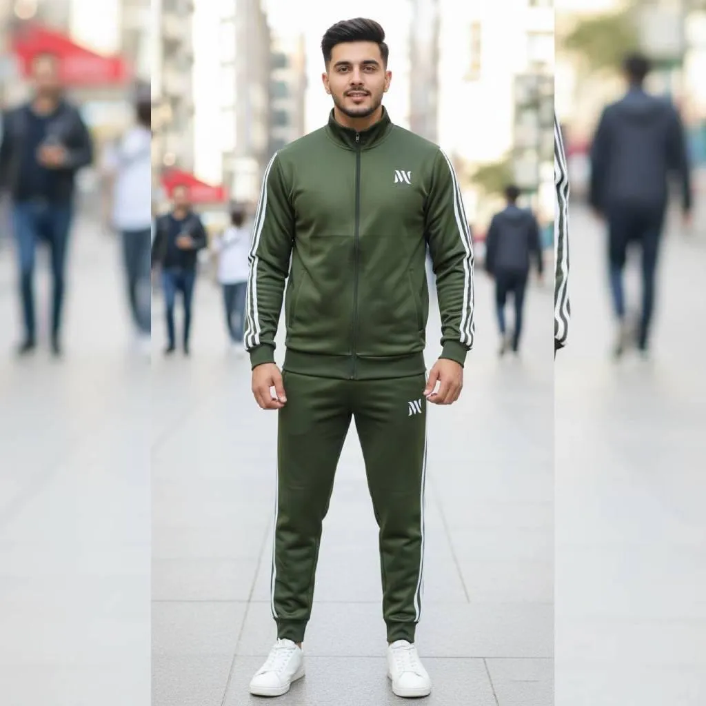 Green Tracksuit Set