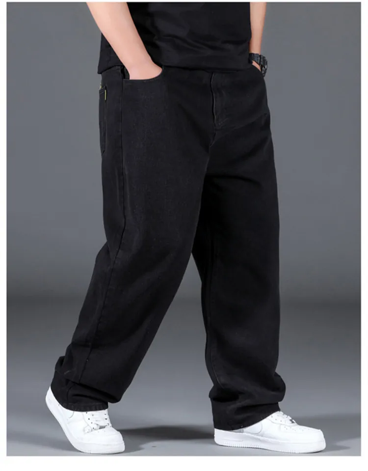 Black Relaxed Fit Pants