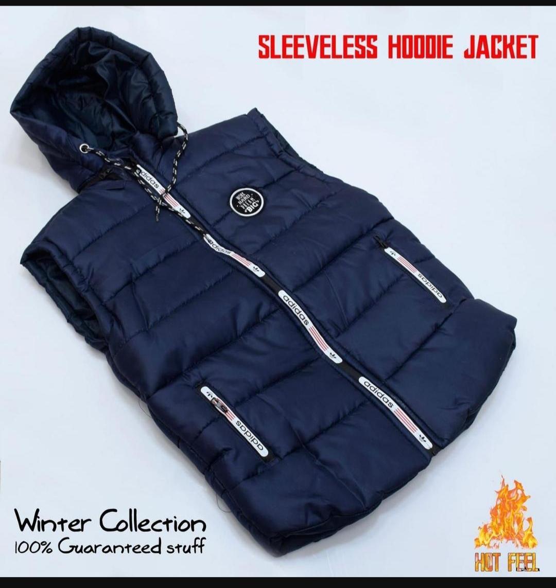 Sleeveless Hoodie Jacket