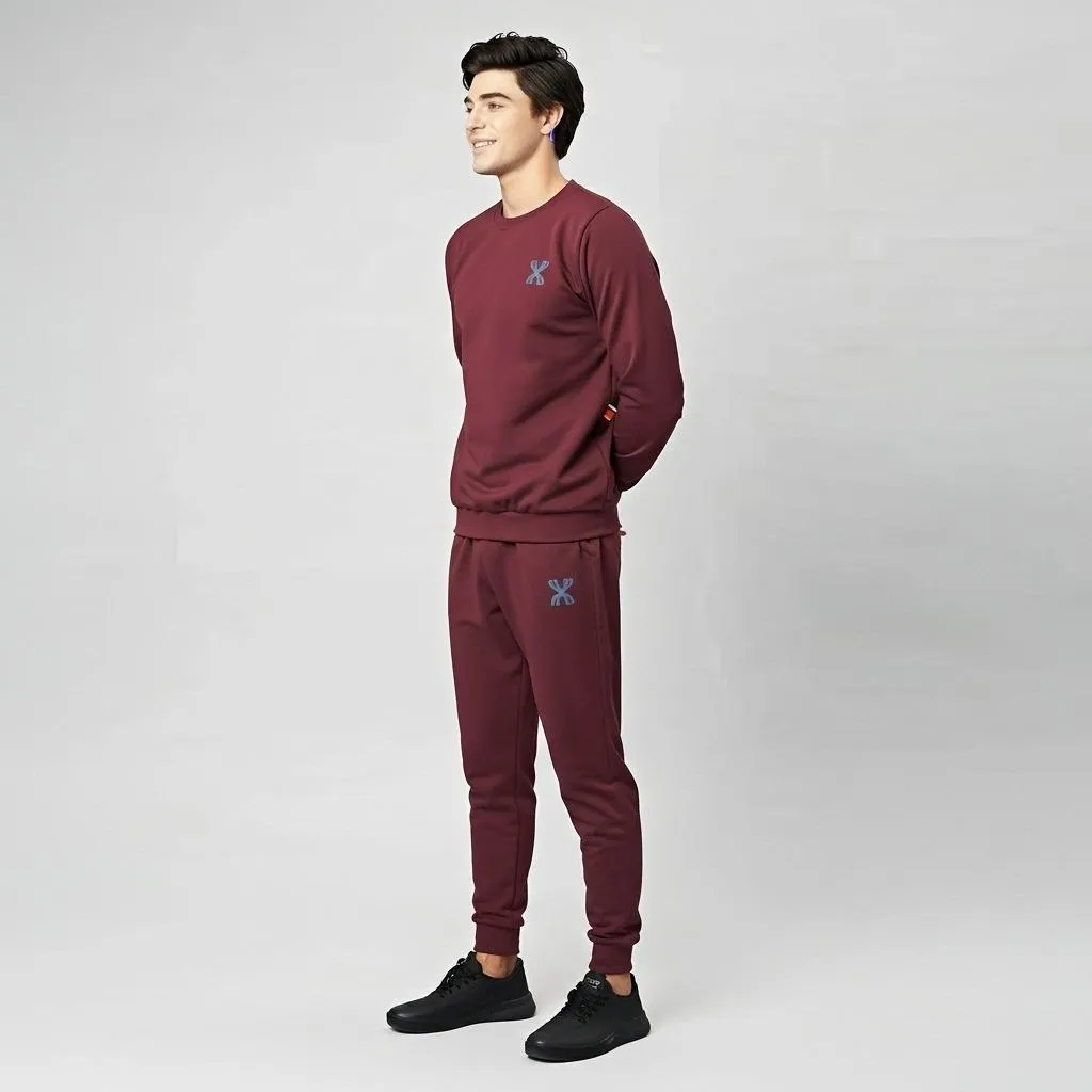 Burgundy Tracksuit