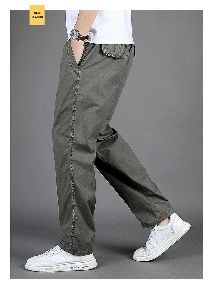 Men’s Casual Loose-Fit Pants