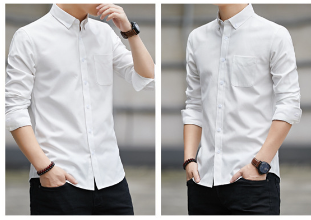 Men's Classic White Shirt