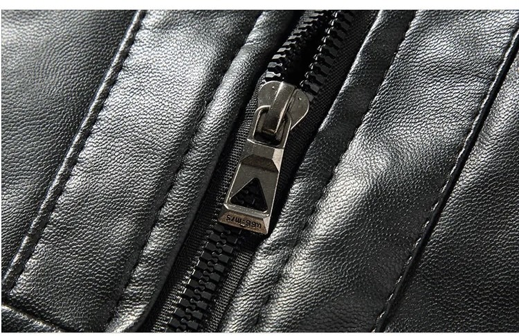 Men's Faux Leather Jacket