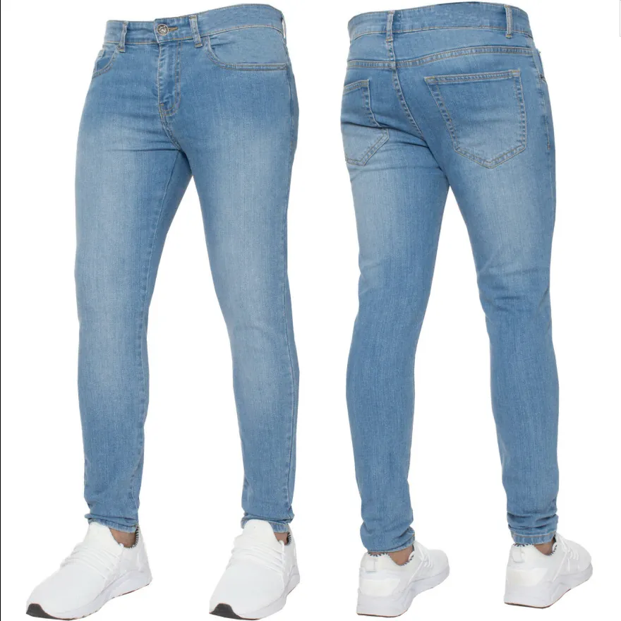 Men's Light Blue Slim Fit Jeans