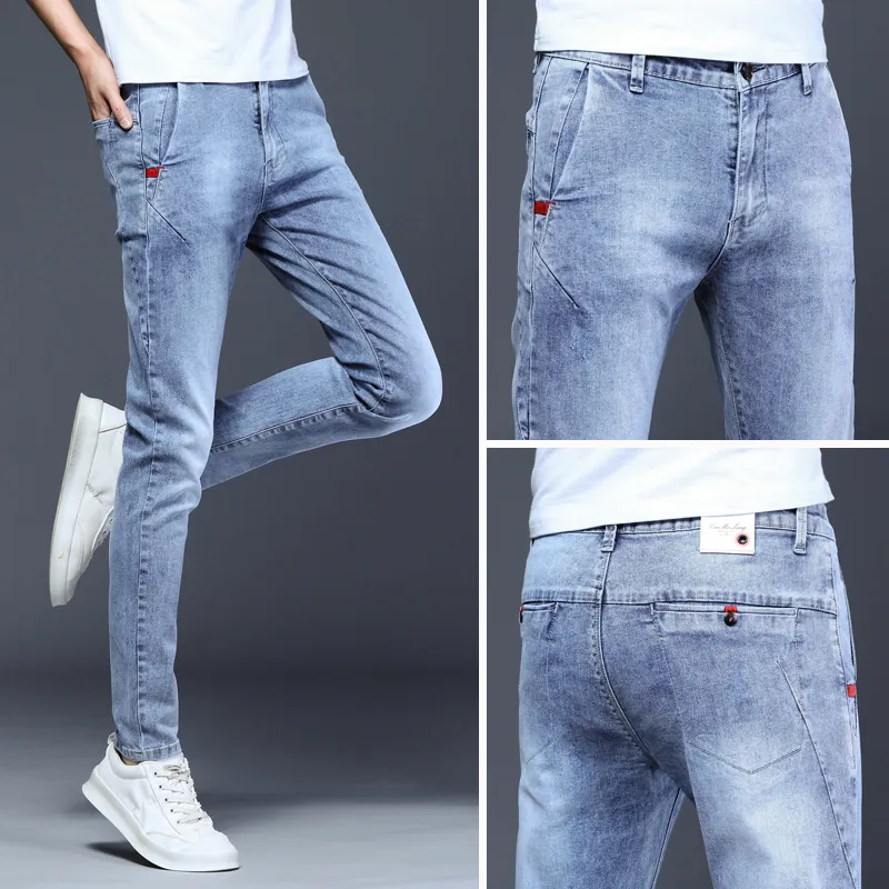 Slim Fit Blue Jeans