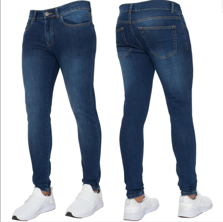 Men's Slim Fit Blue Jeans