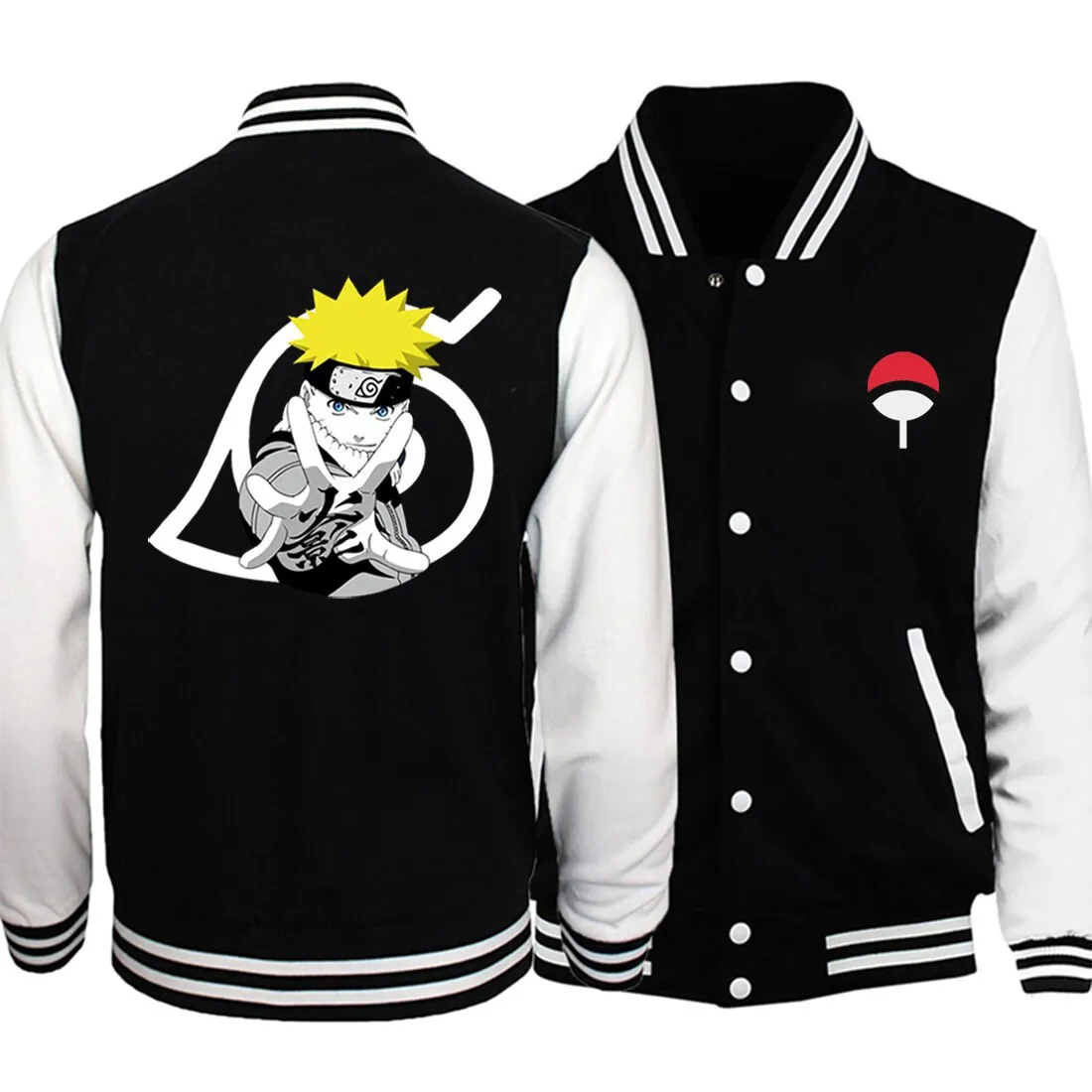 Naruto Anime Varsity Jacket
