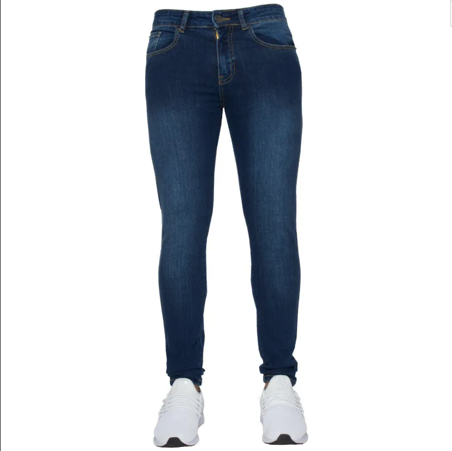 Men's Slim Fit Blue Jeans