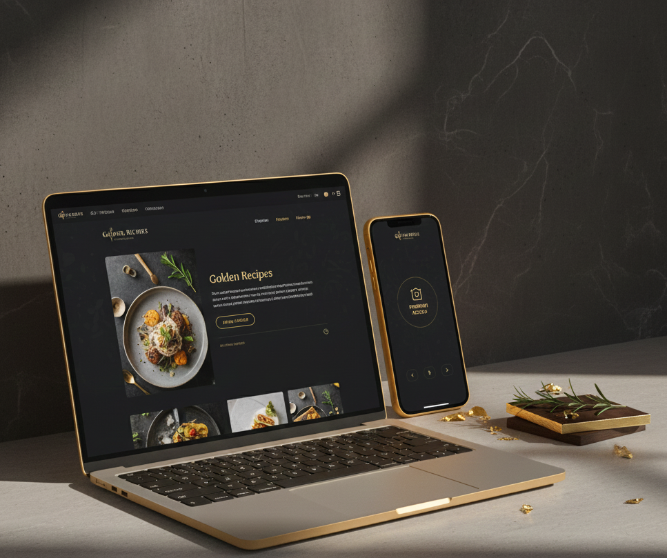 Acceso premium a recetas exclusivas