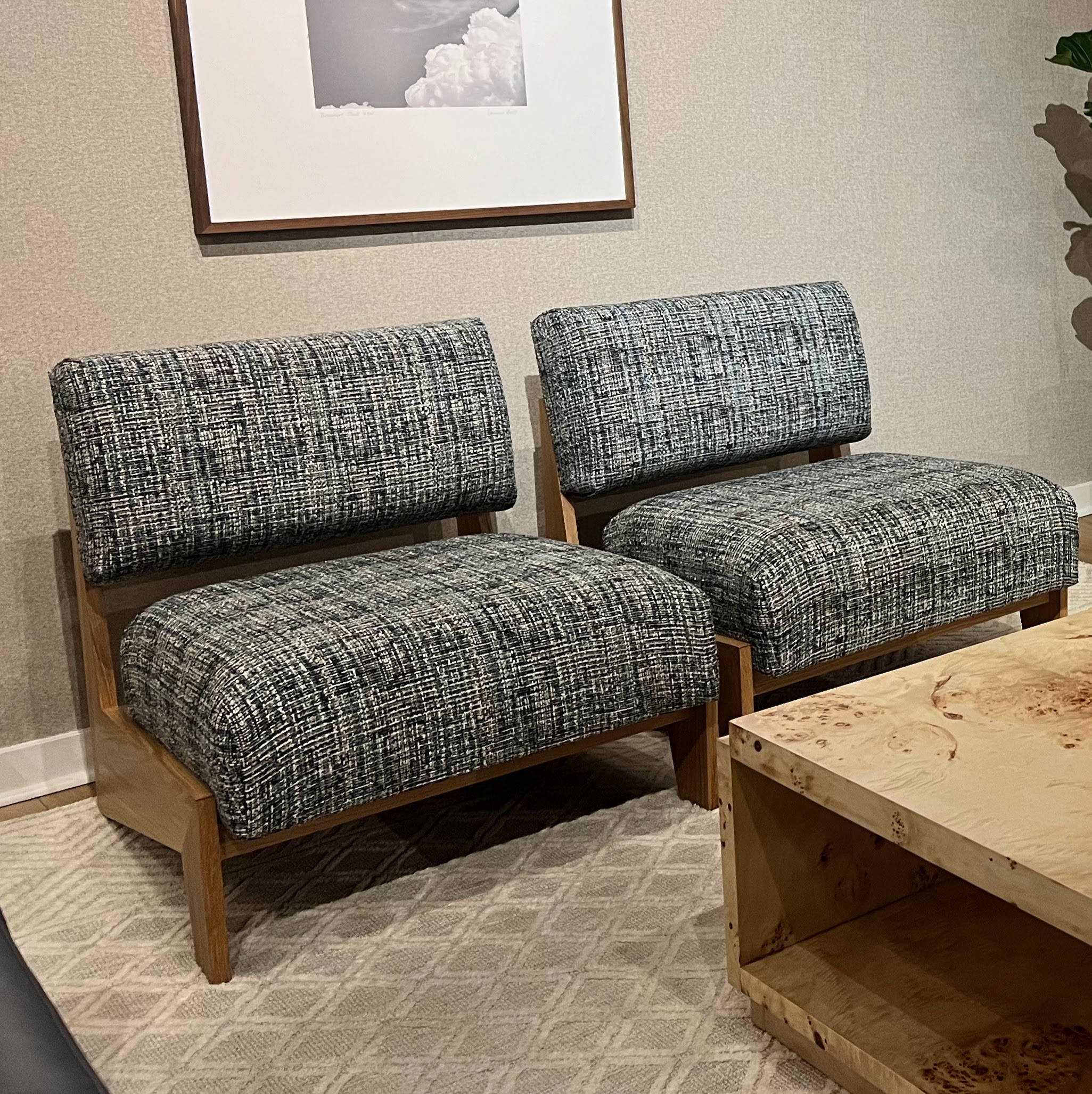 Schulte White Oak Chair 