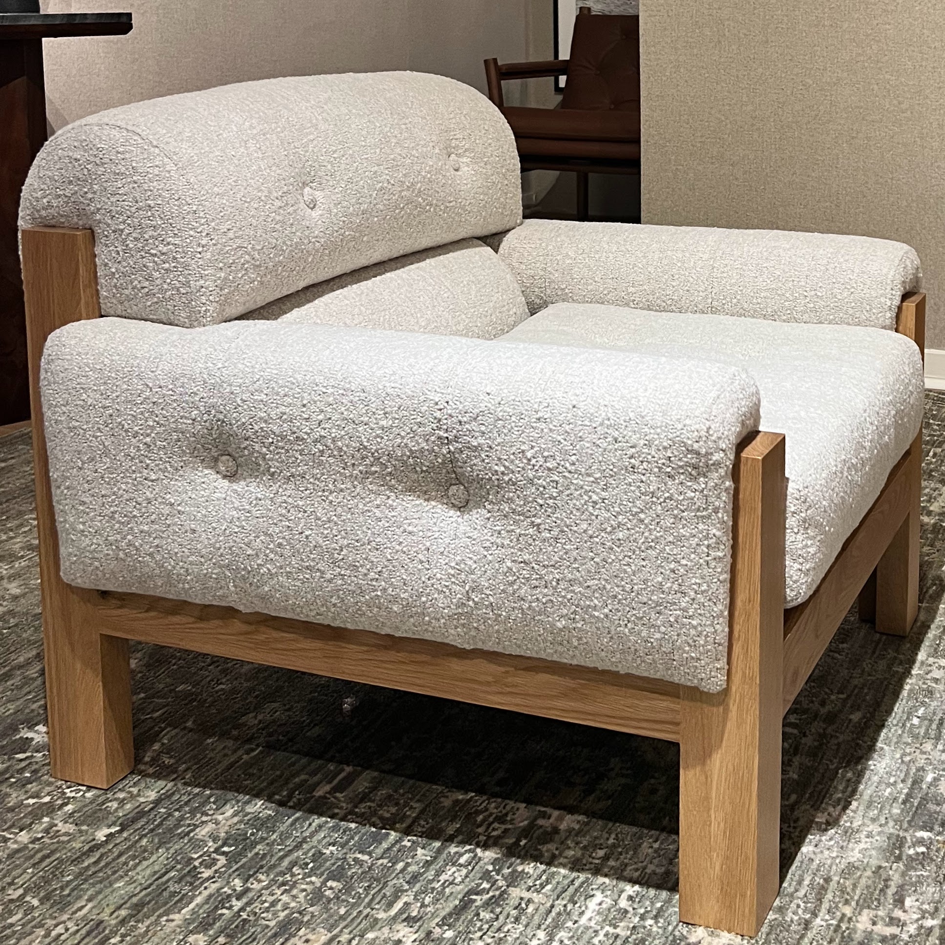 Leone White Oak Chair