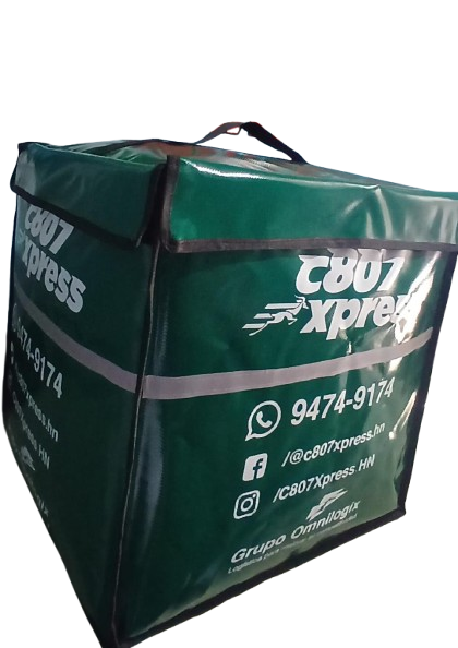 Mochila delivery tamaño grande de 20x20 pulgadas
